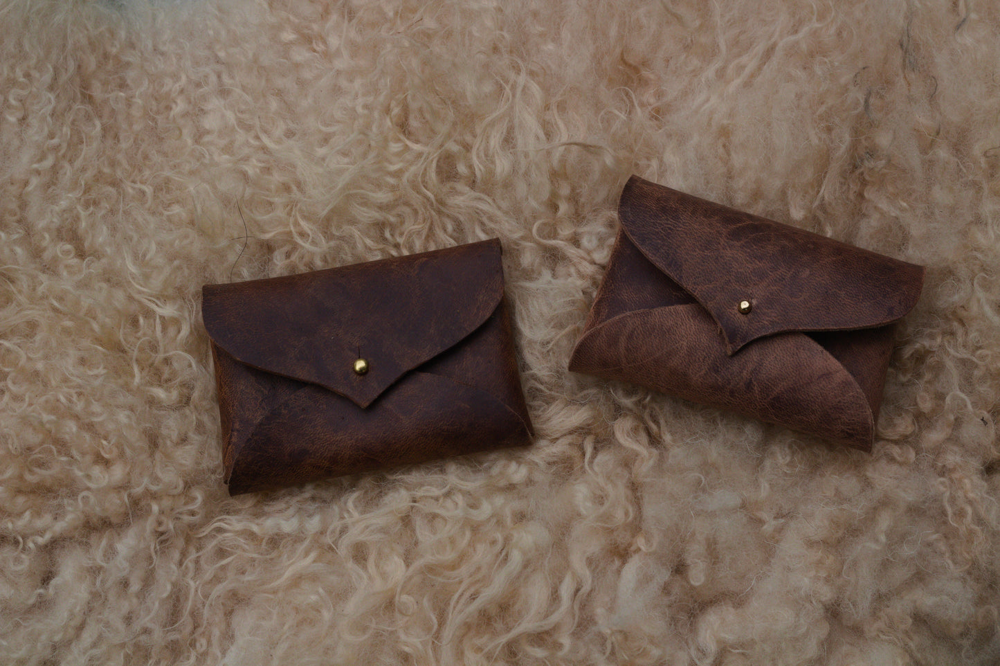 Deer leather coin purses