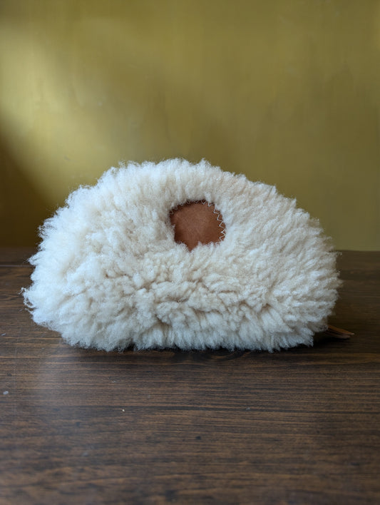 Sheepskin Zipper Pouch #2