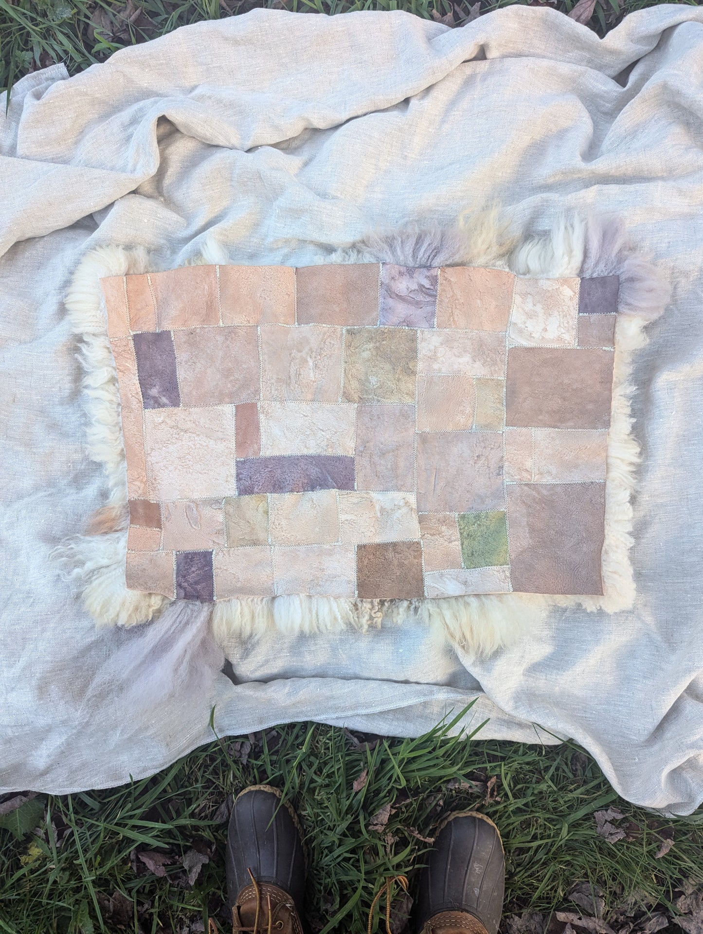 Patchwork Sheepskin #7