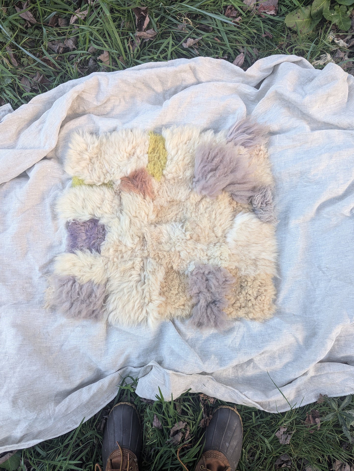 Patchwork Sheepskin #6