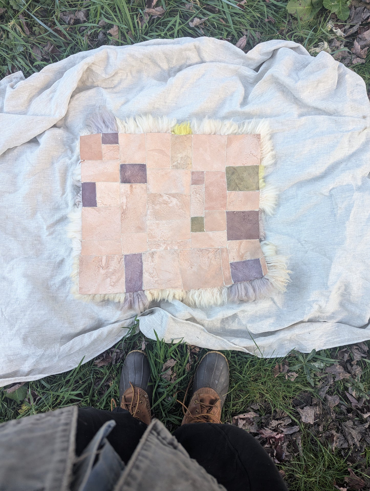 Patchwork Sheepskin #6