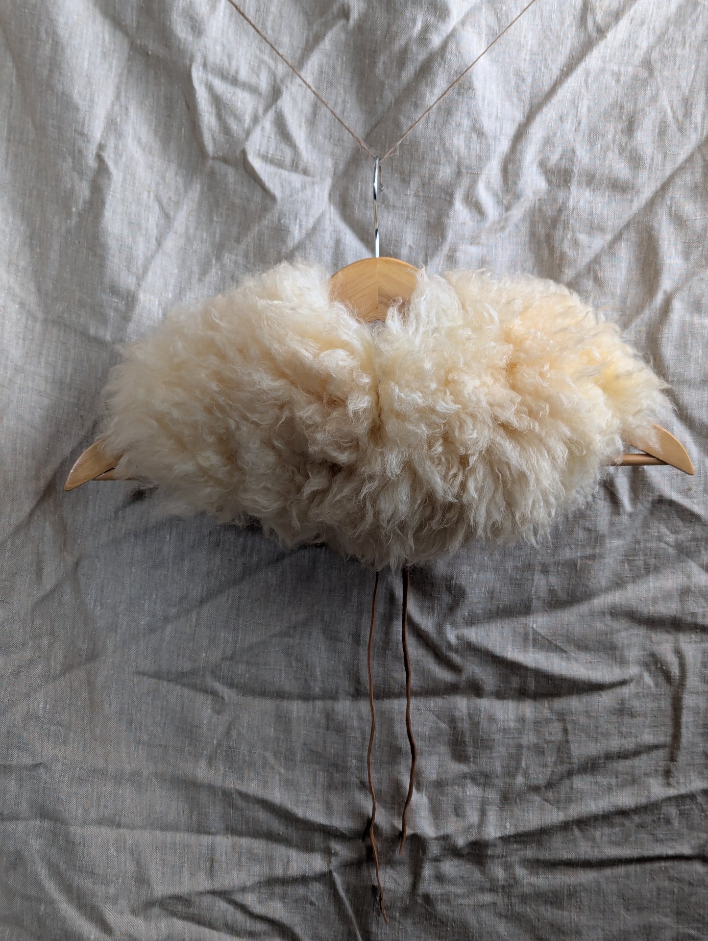 Large undyed collar #21