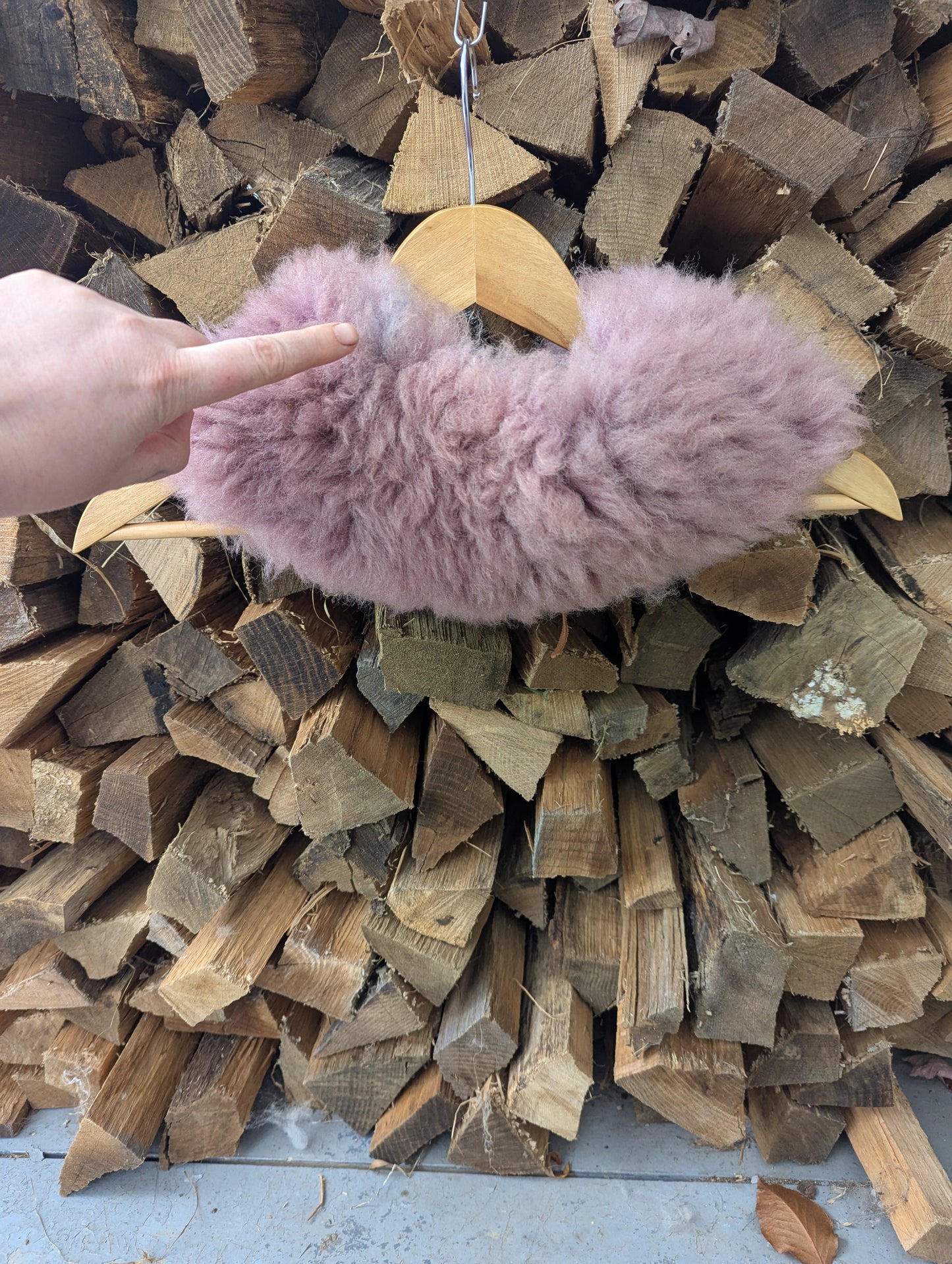 Large dyed collar #14