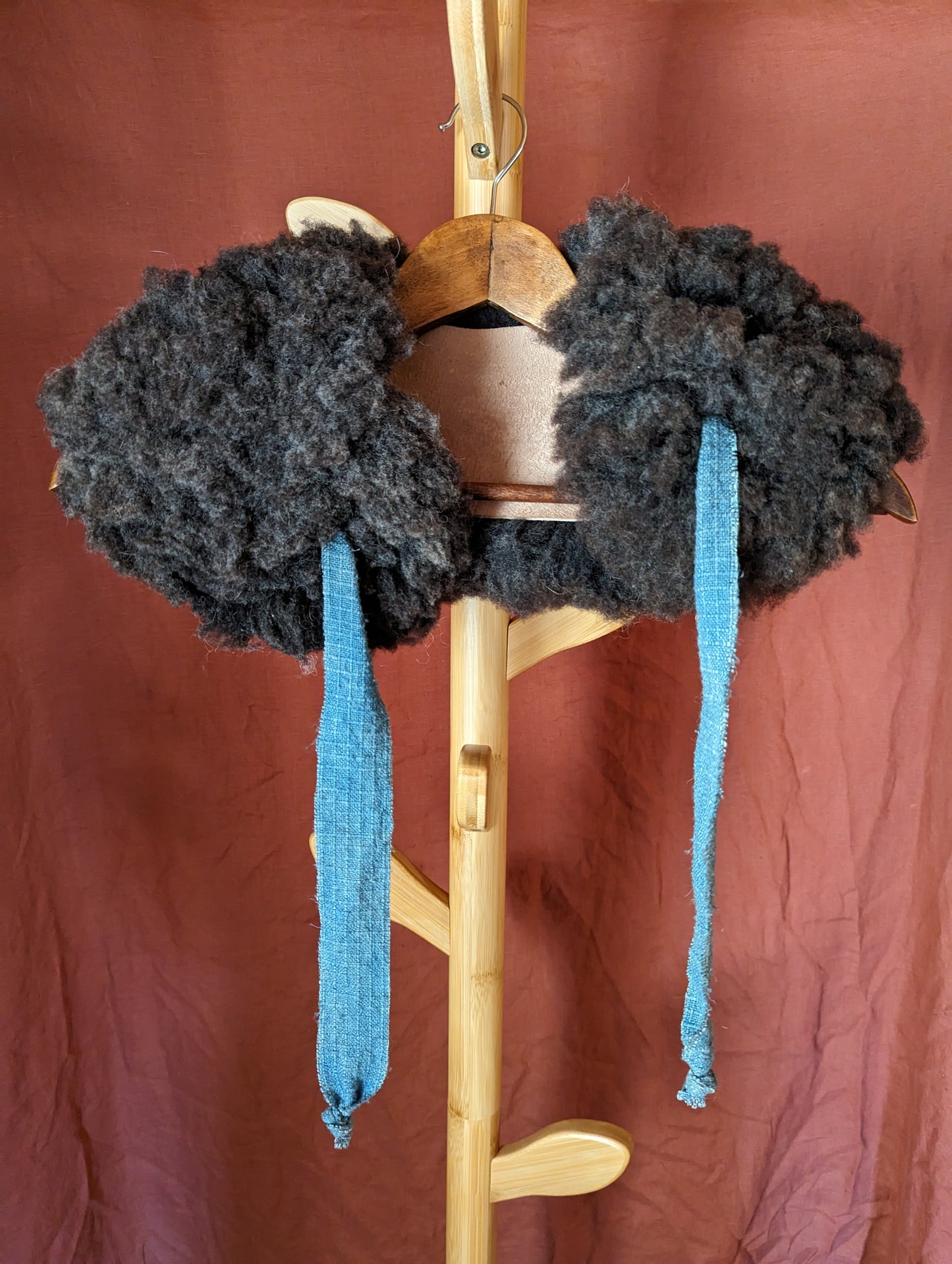 Grey & indigo collar #1