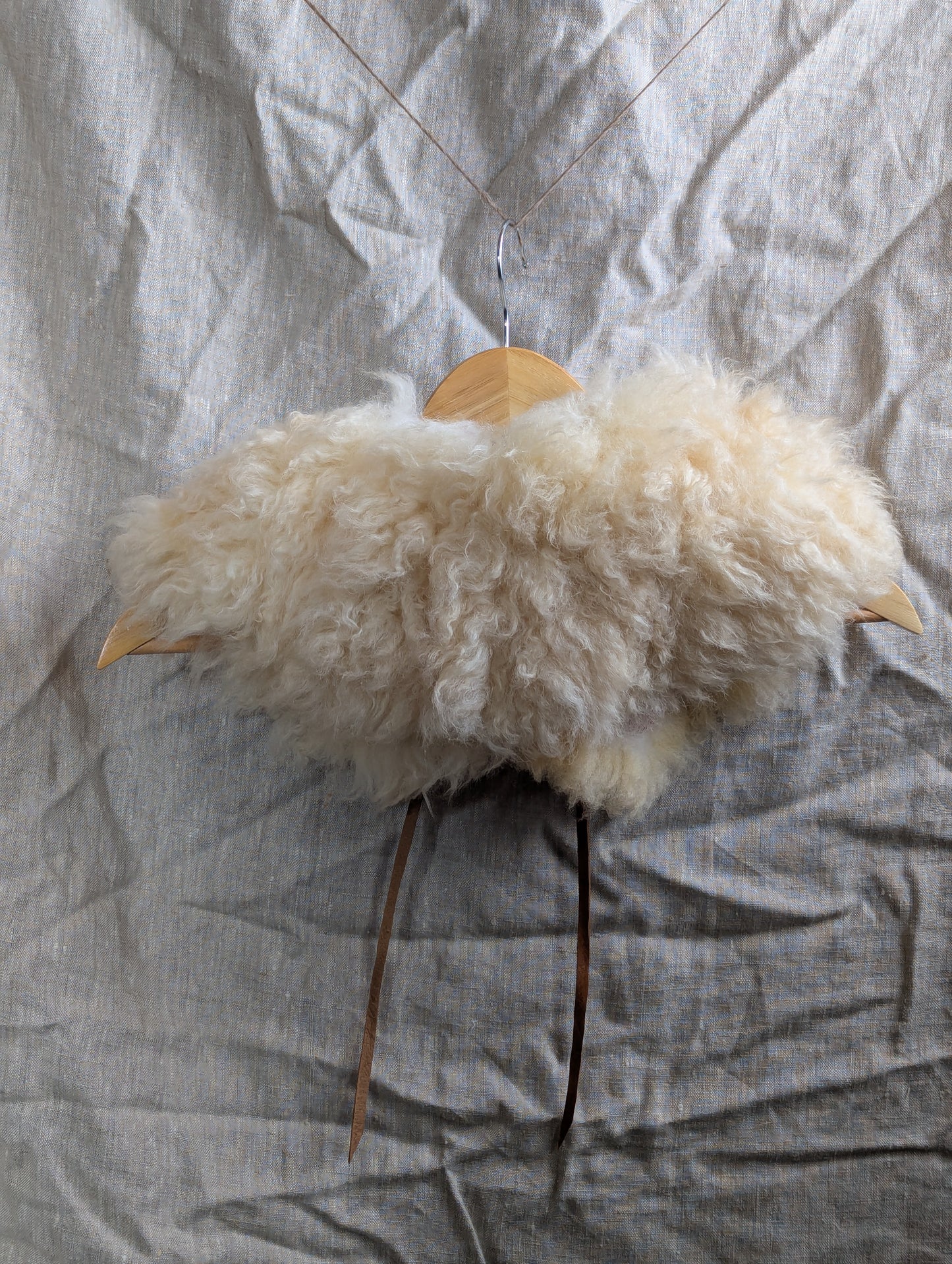 Large undyed collar #19