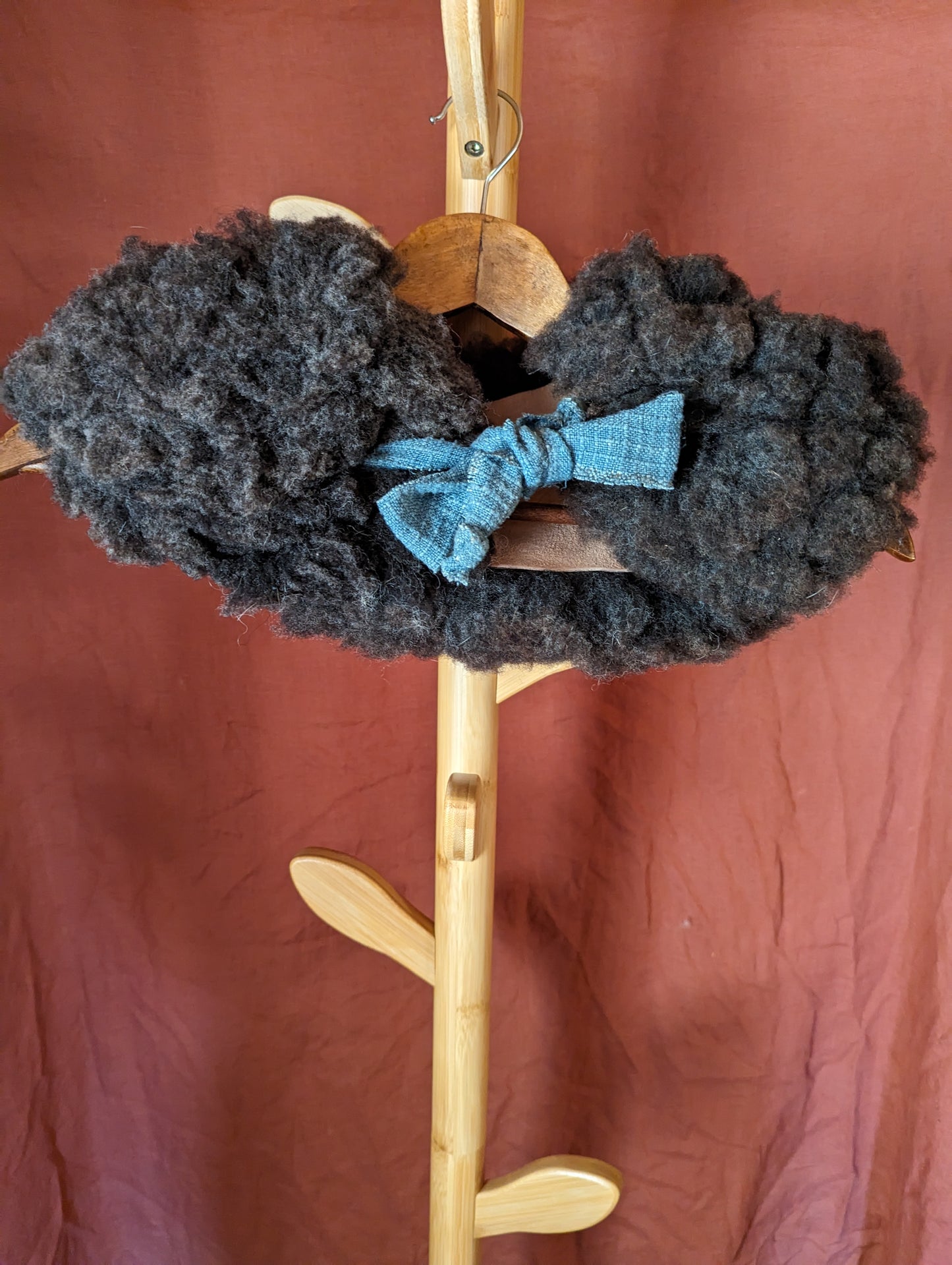 Grey & indigo collar #1