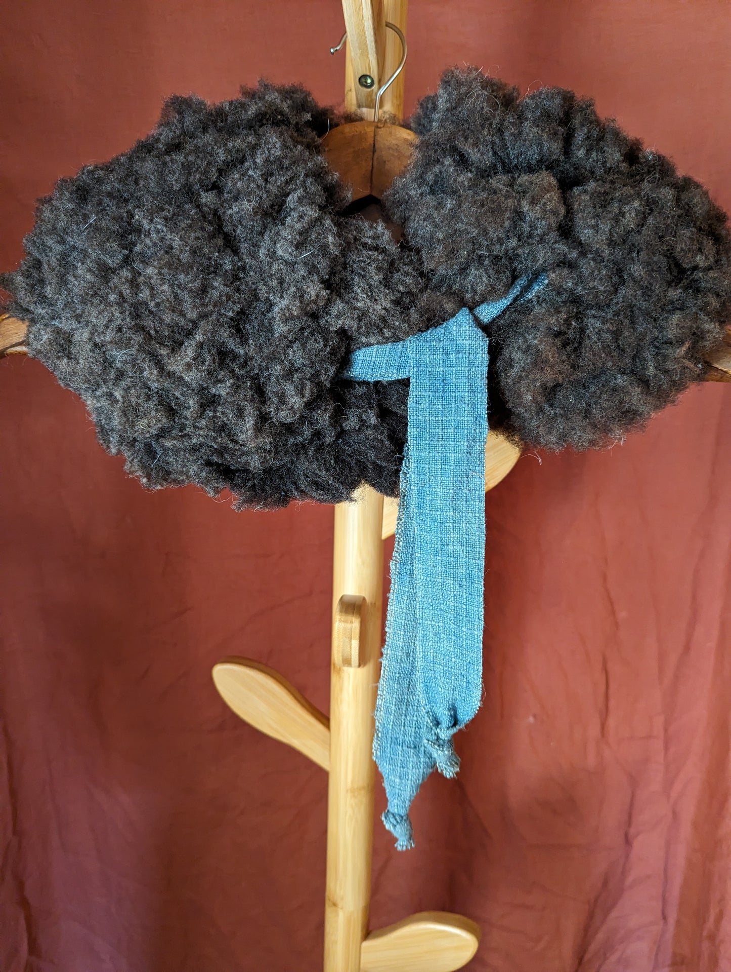 Grey & indigo collar #1