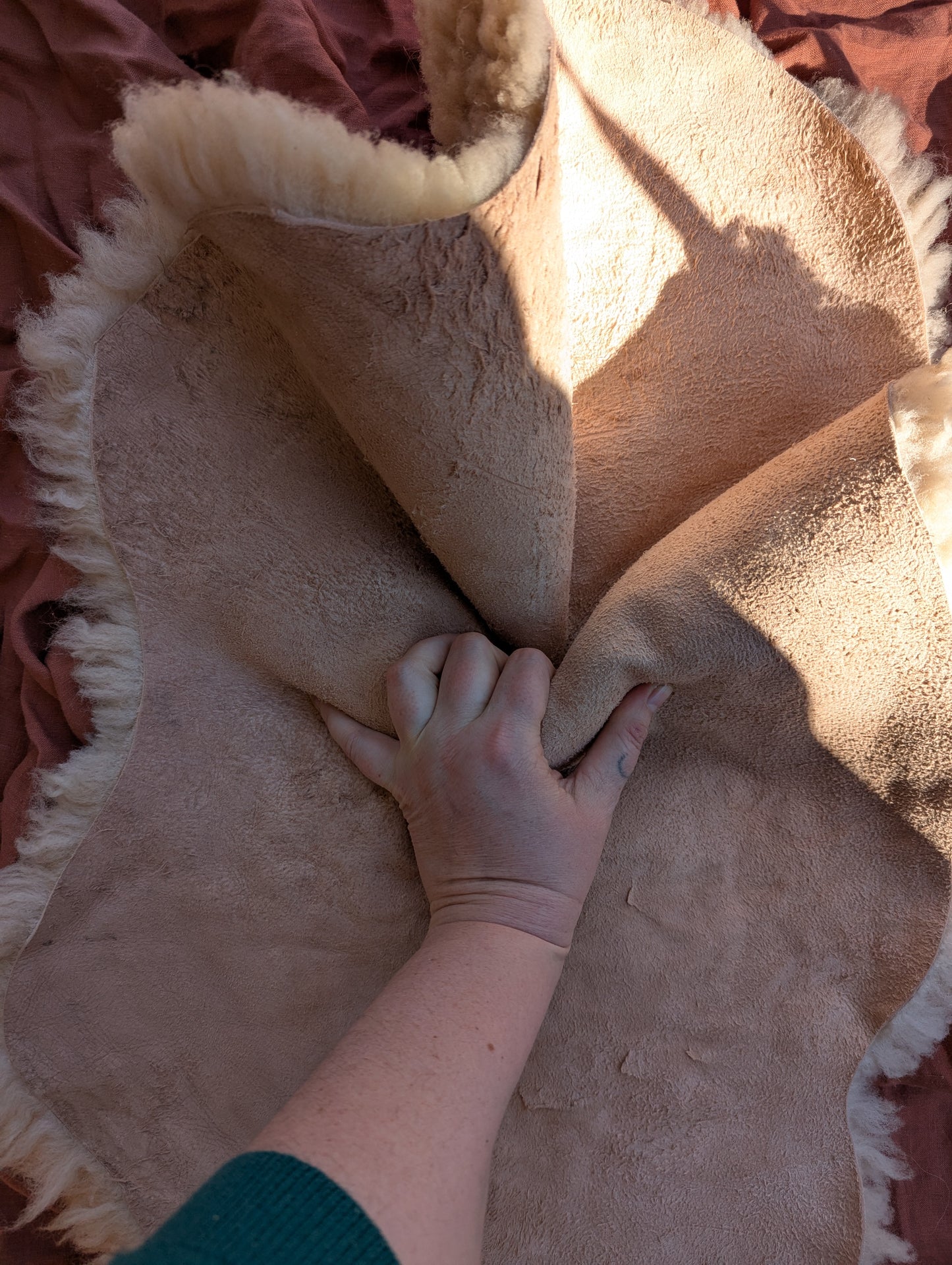 Sheepskin #2 - 15" x 29"