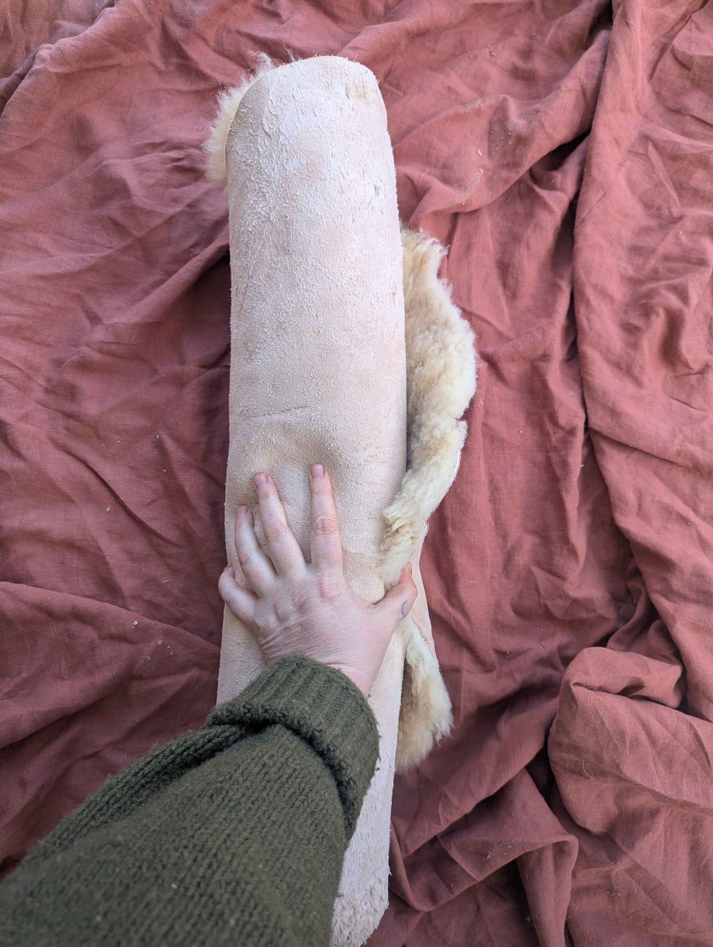 Sheepskin #4 - 23" x 27"