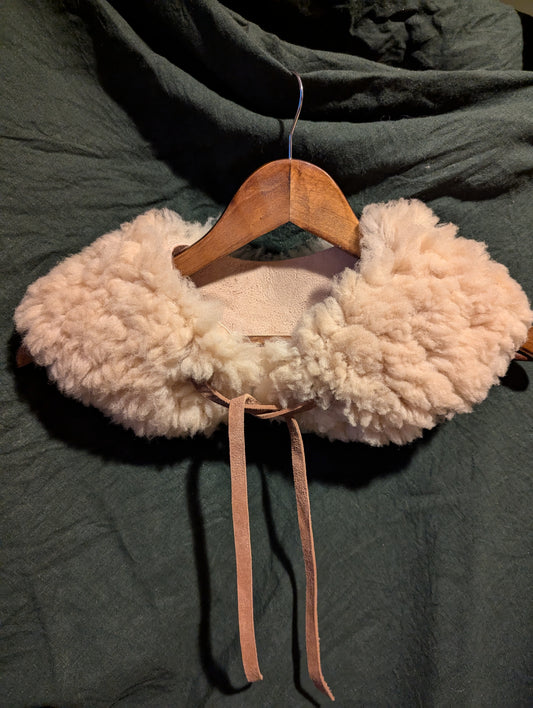 Sheepskin collar #1 - large