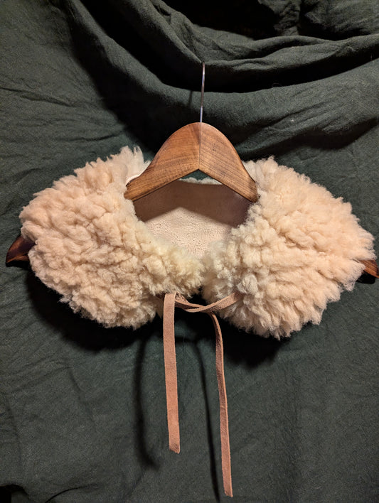 Sheepskin collar #2 - large