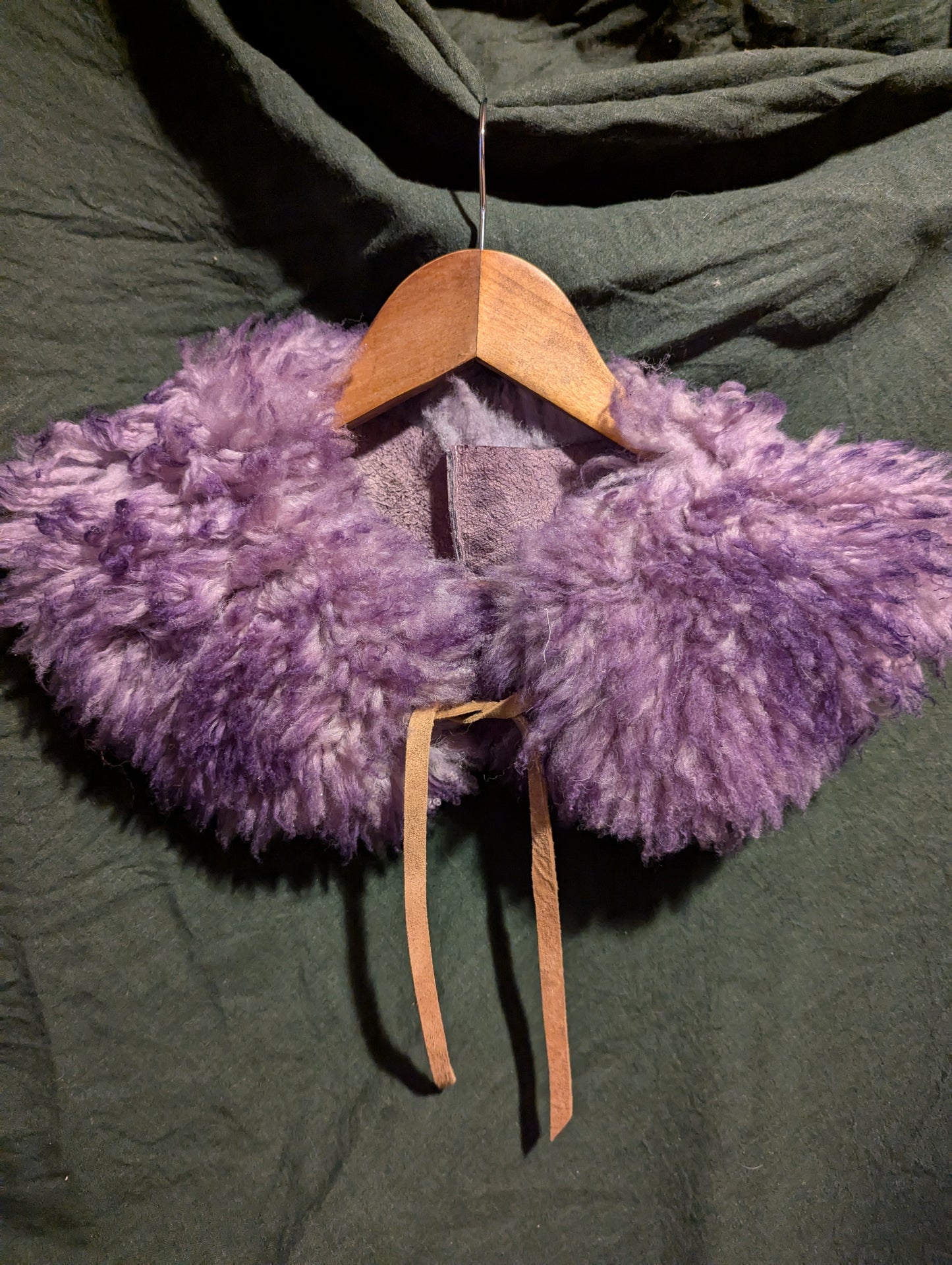 Sheepskin collar #4 - large