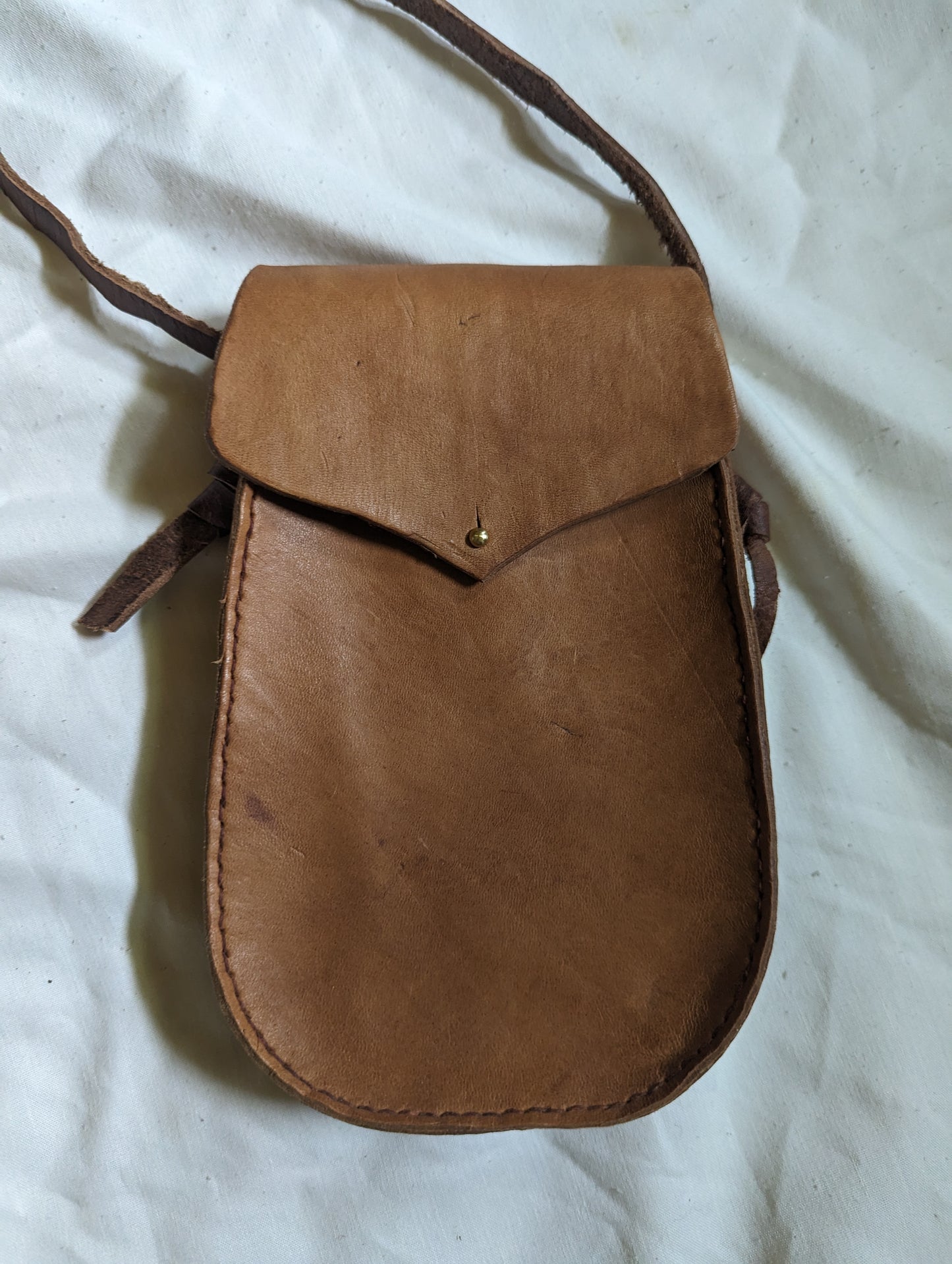 Pocket bag - deer leather #1