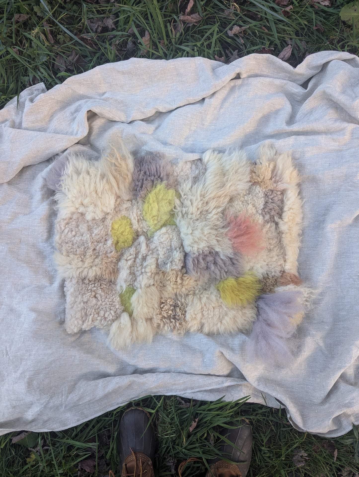 Patchwork Sheepskin #7