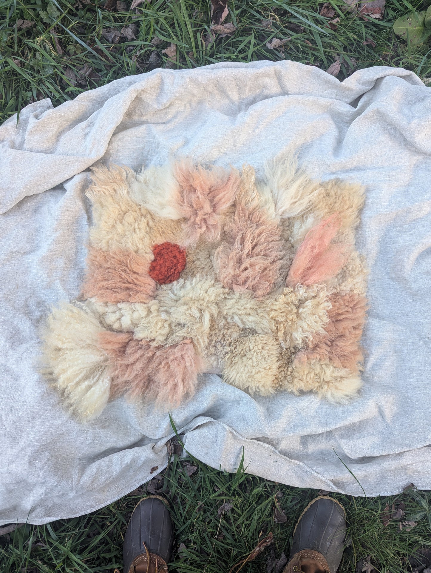 Patchwork Sheepskin #8
