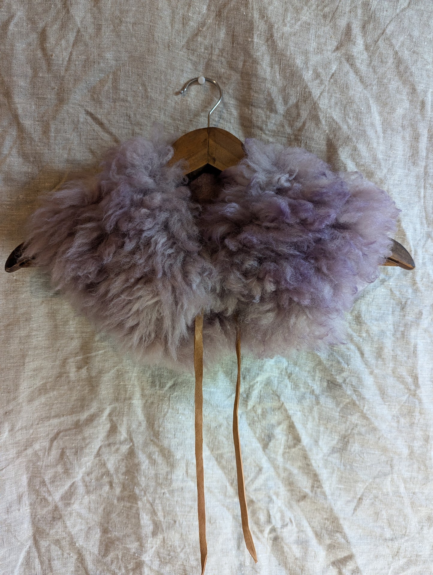 Sheepskin collar #7