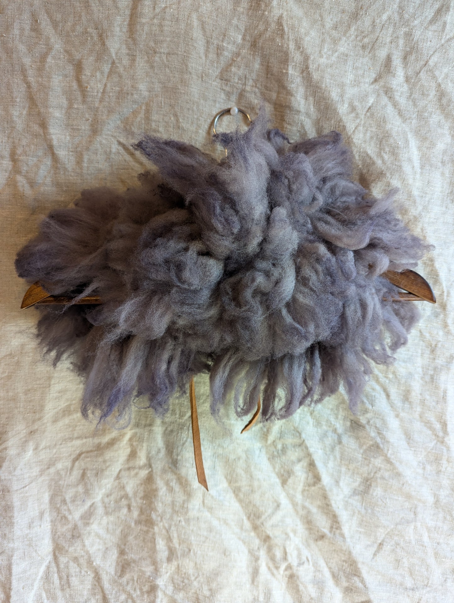 Sheepskin collar #9