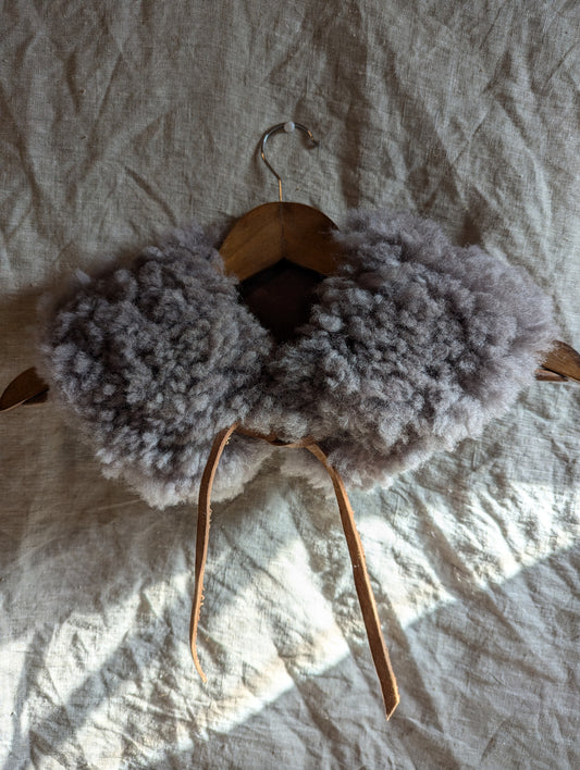 Sheepskin collar #12