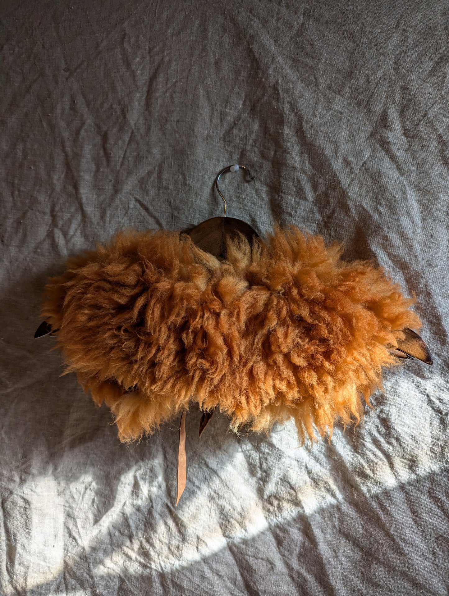 Sheepskin collar #13