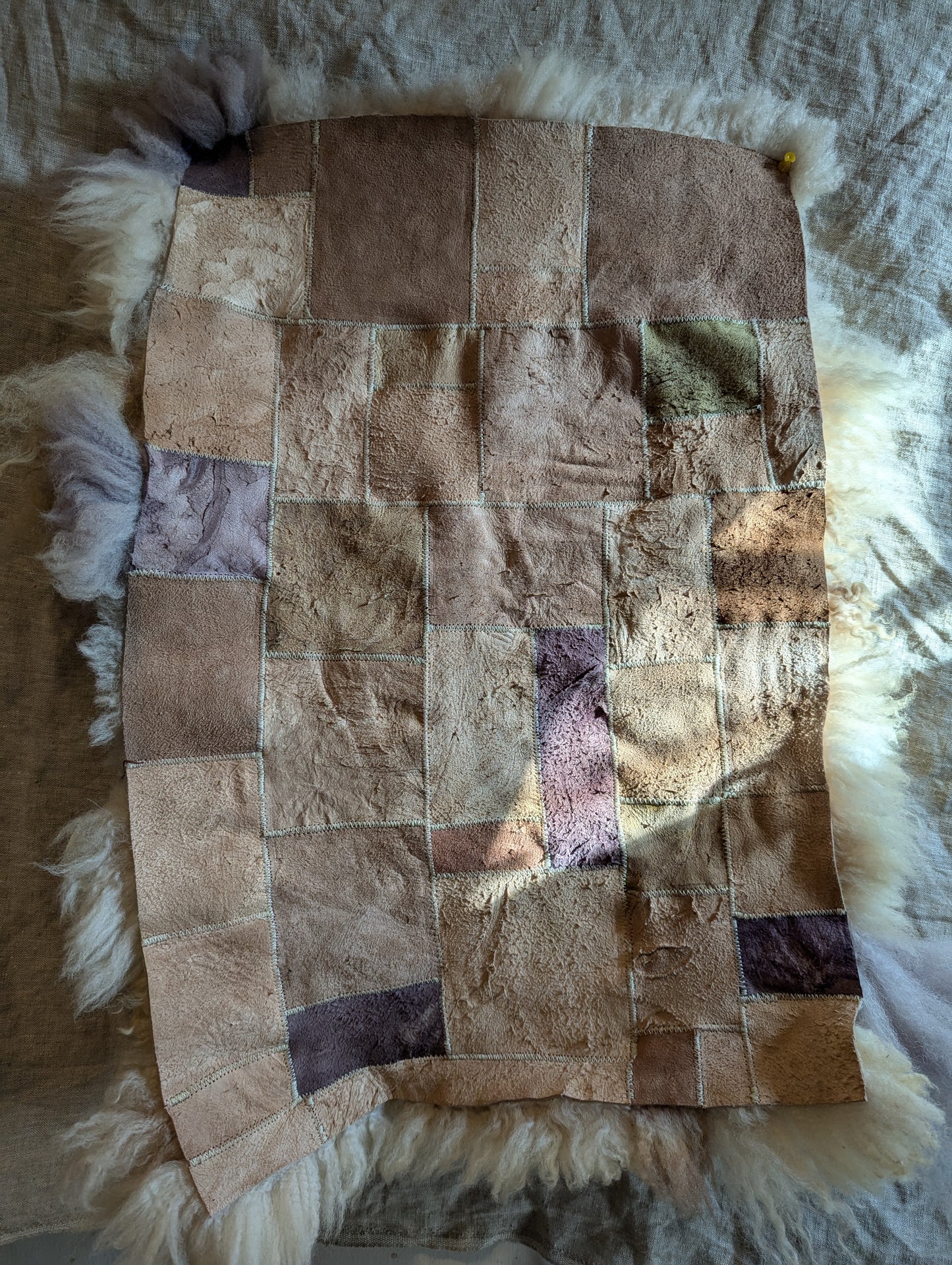 Patchwork Sheepskin #7