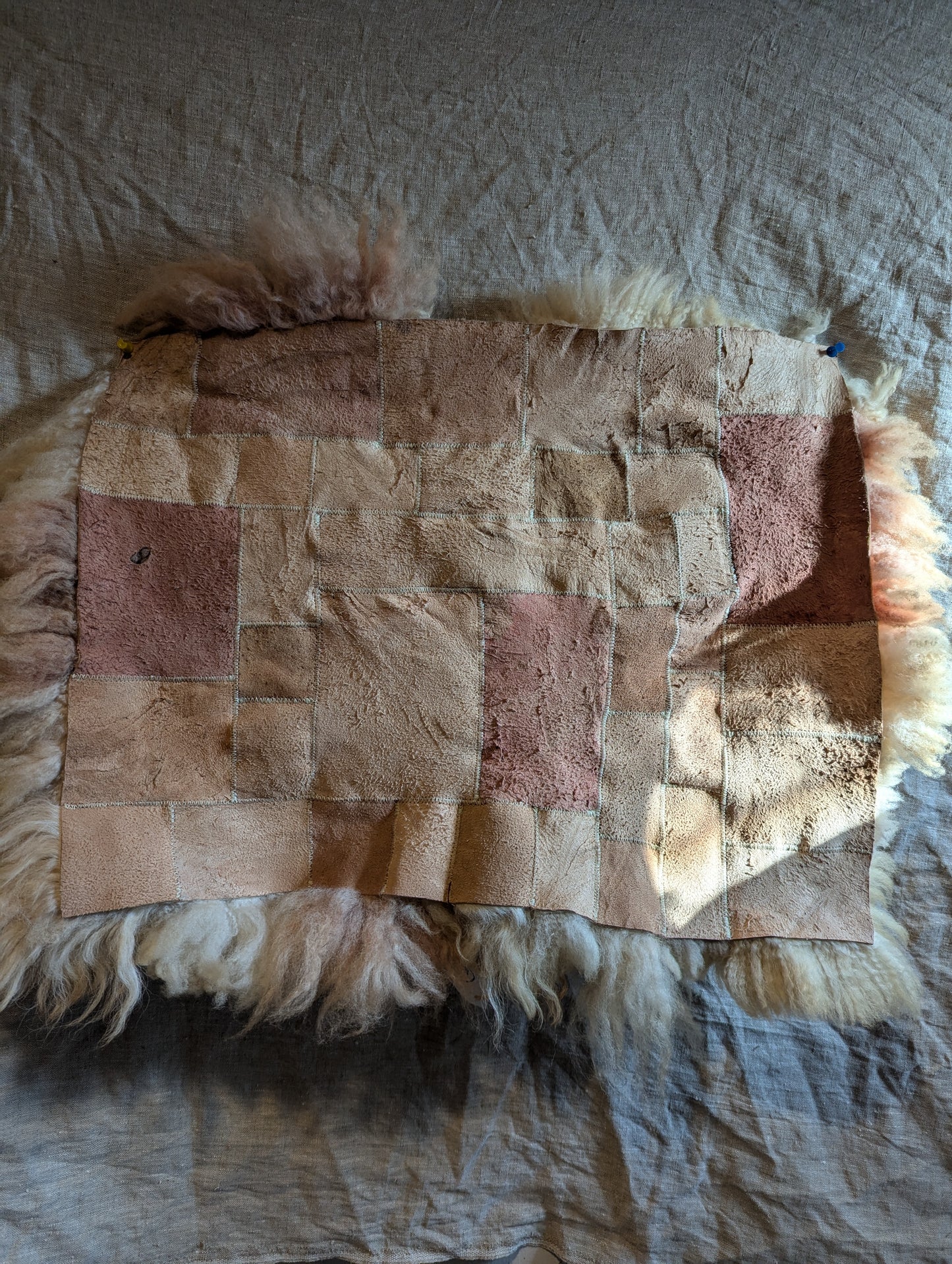 Patchwork Sheepskin #8