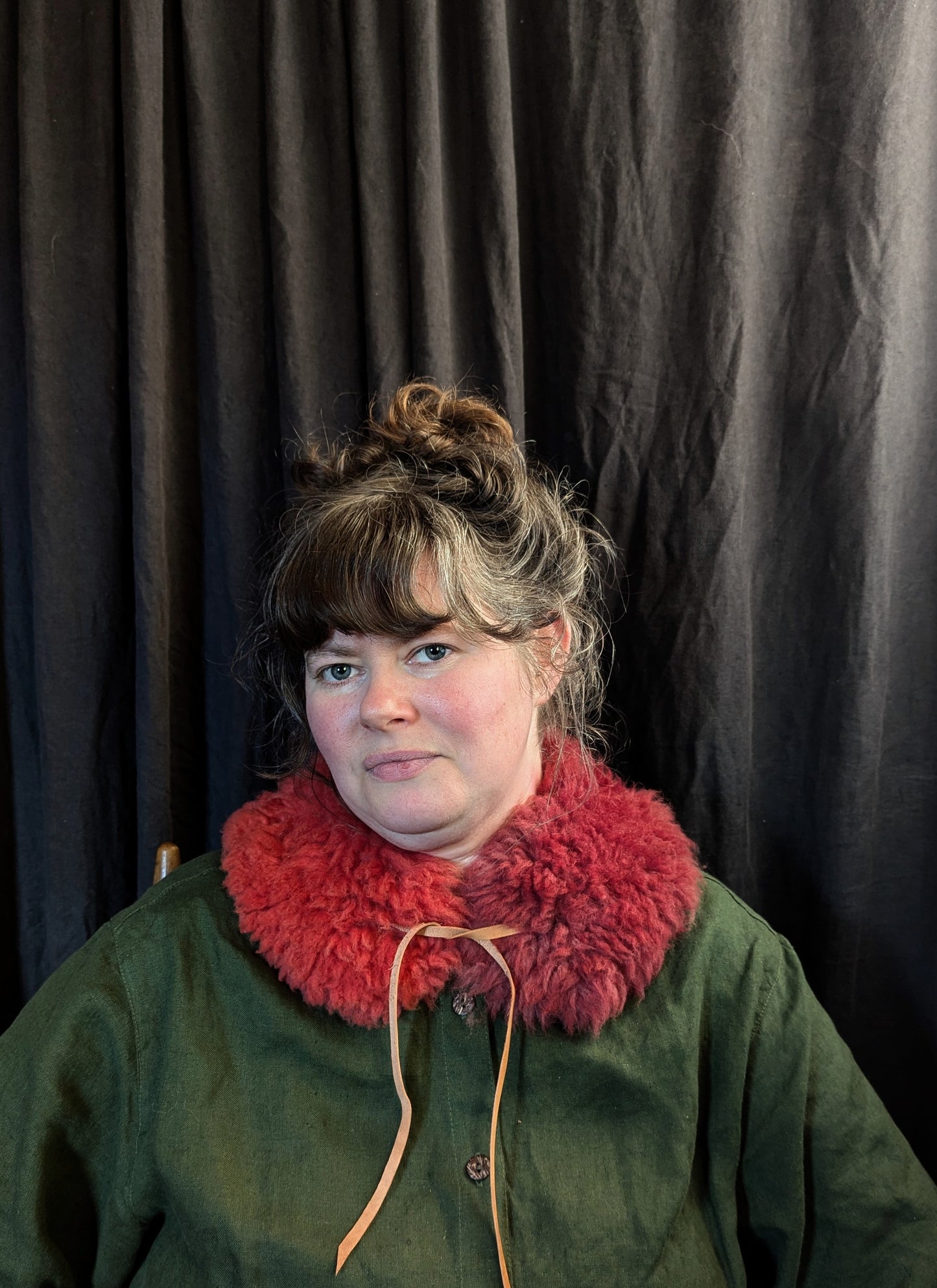 Large Madder dyed collar #2