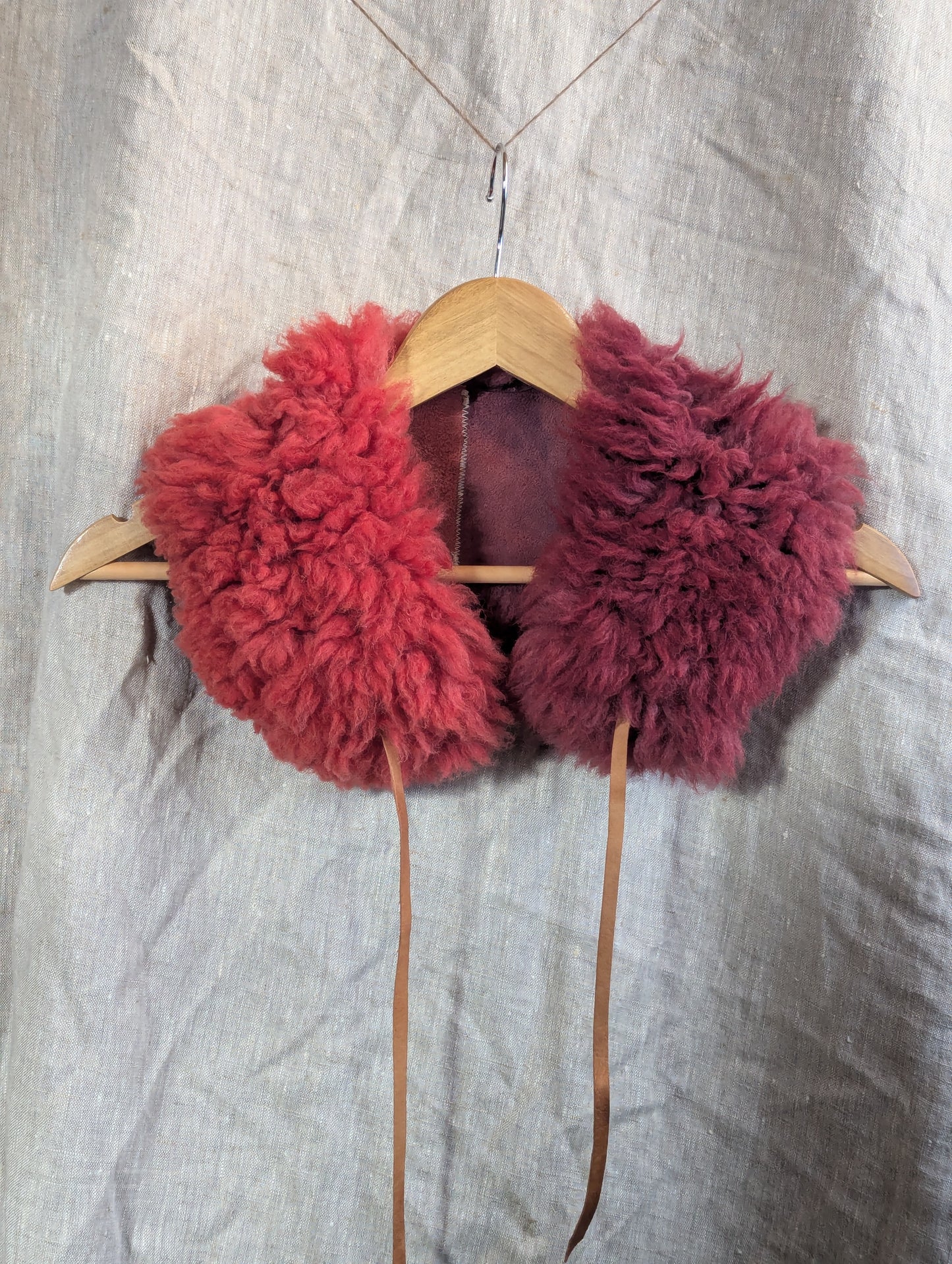 Large Madder dyed collar #2