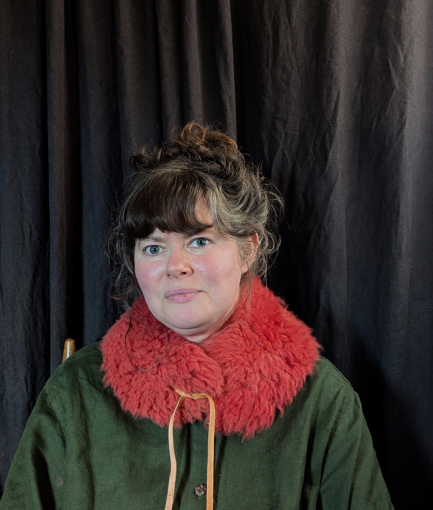 Large Madder dyed collar #4