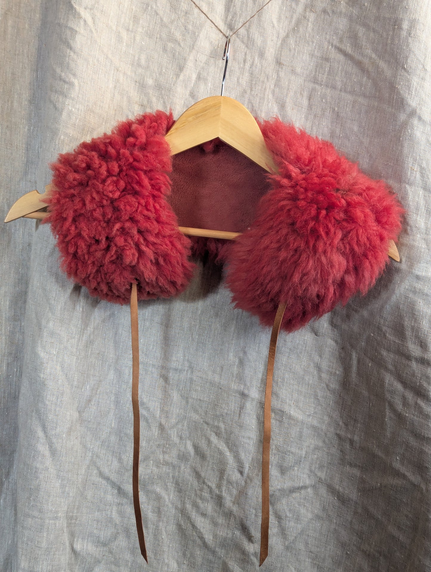 Large Madder dyed collar #4
