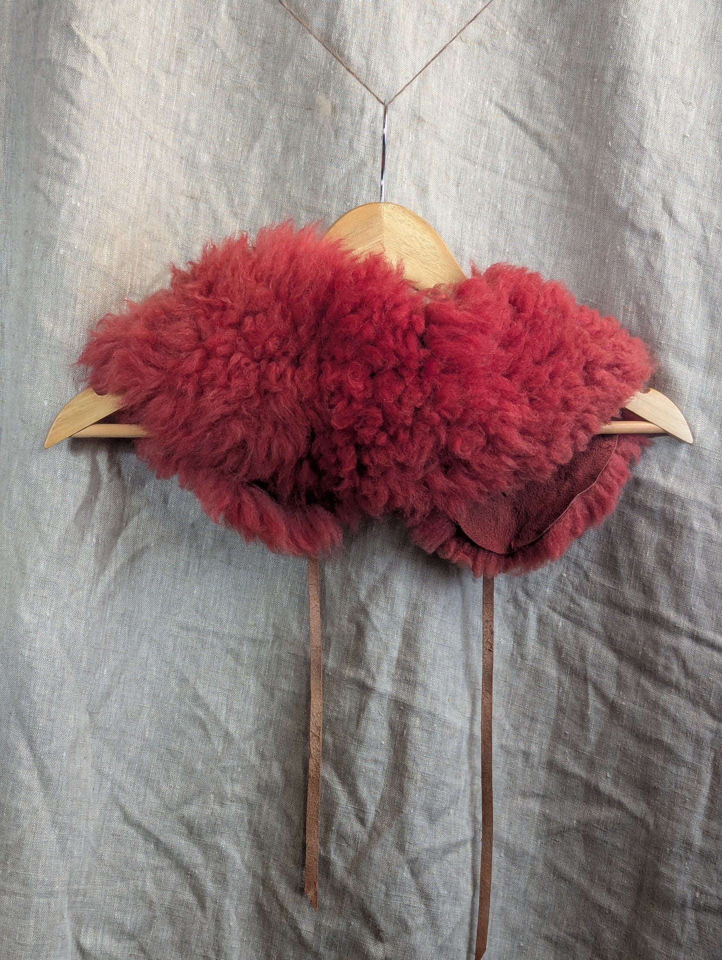 Large Madder dyed collar #4