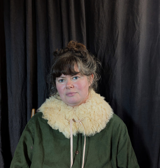 Large undyed collar #5