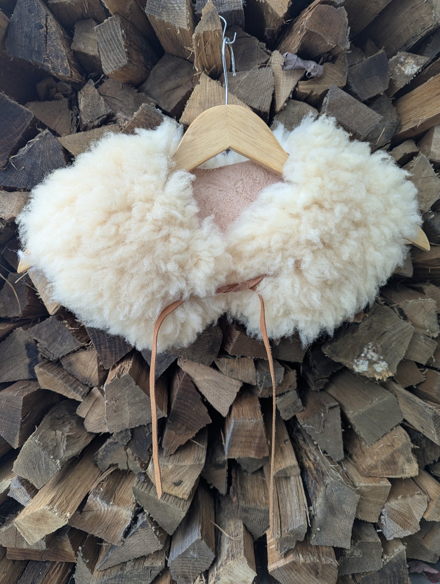 Large undyed collar #5