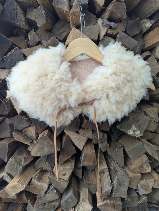 Large undyed collar #5