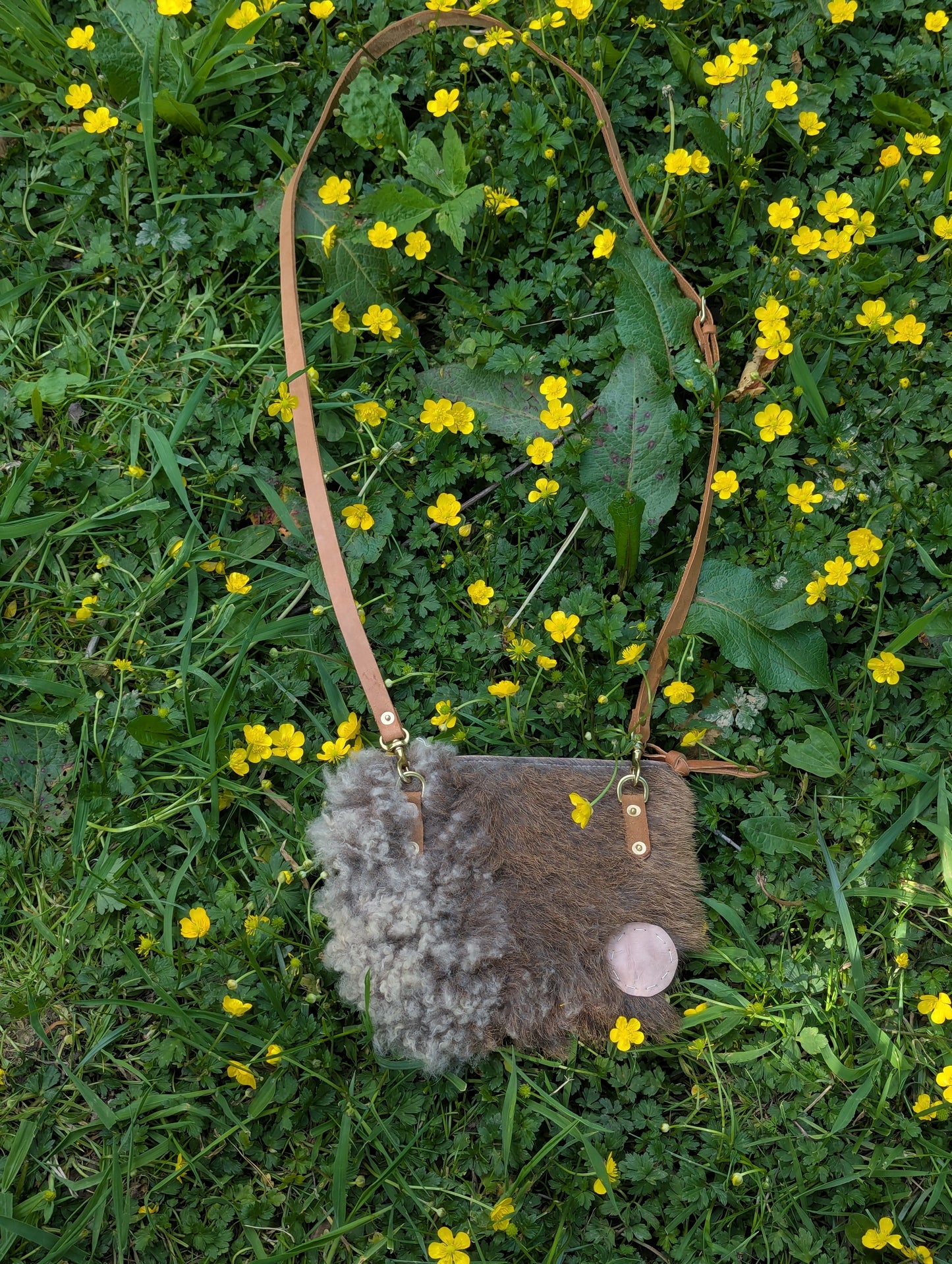 Sheepskin Satchel #9