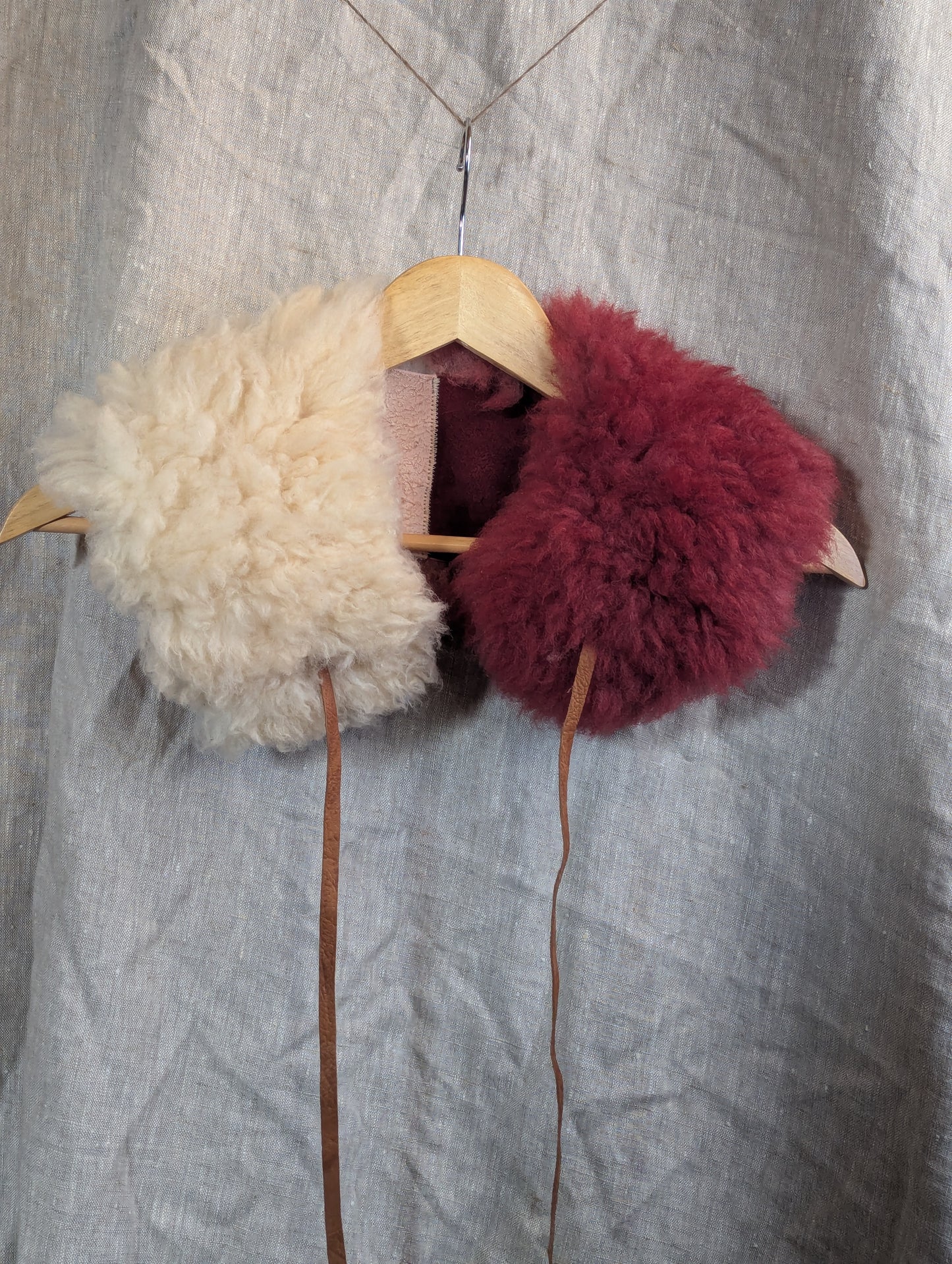 Large Madder dyed collar #8