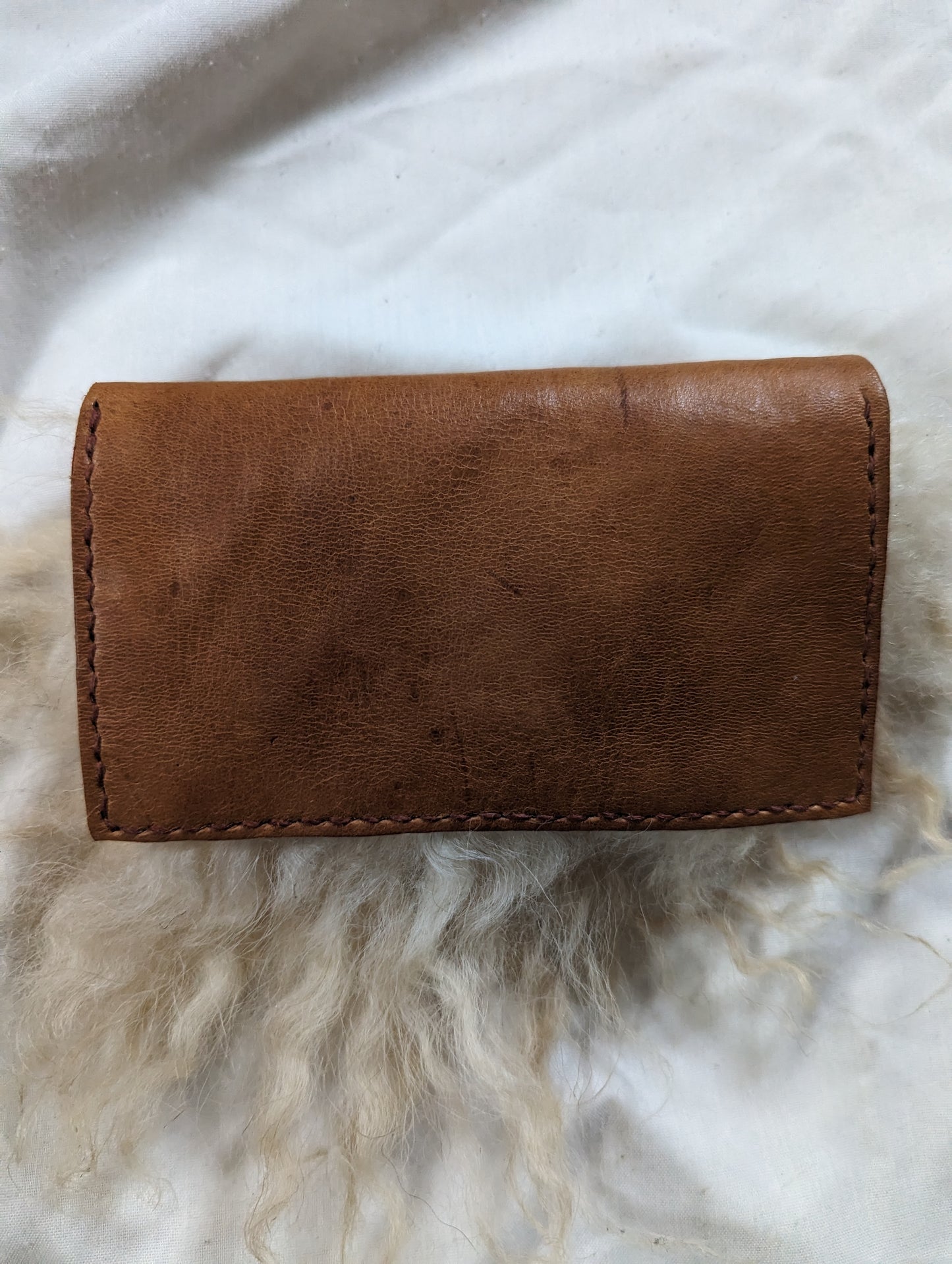 Sheepskin clutch - small #3