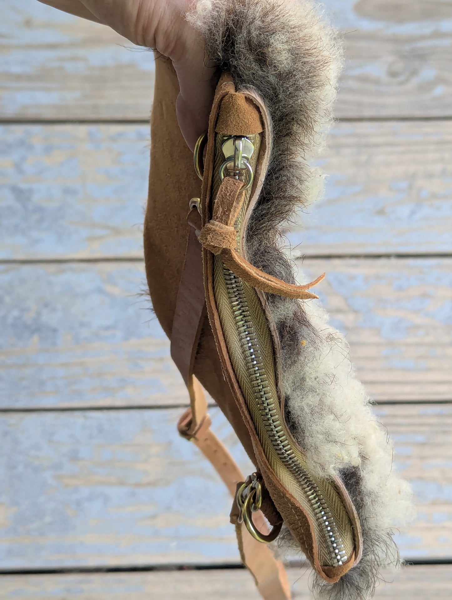 Sheepskin Satchel #7