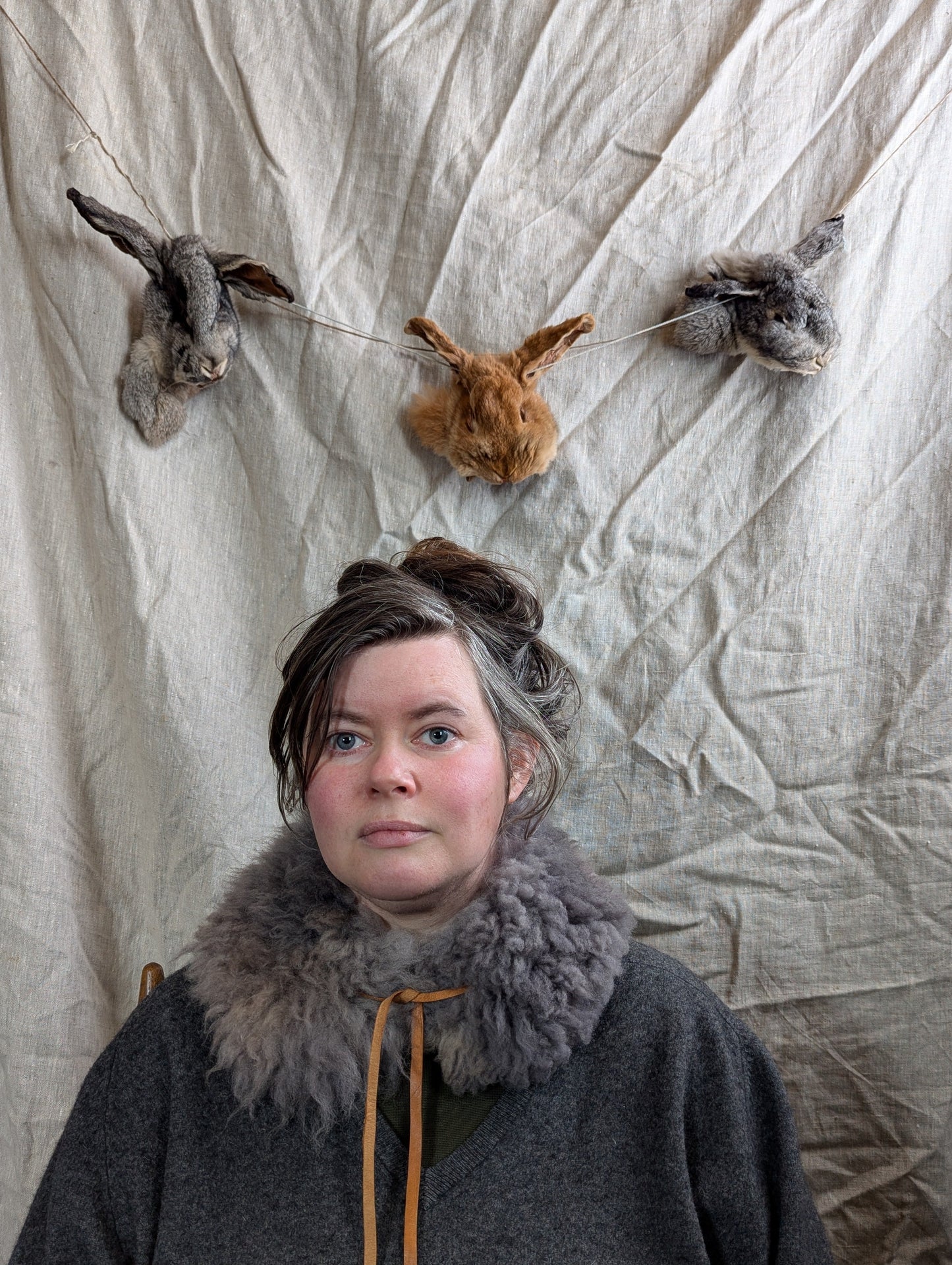 Large dyed collar #1