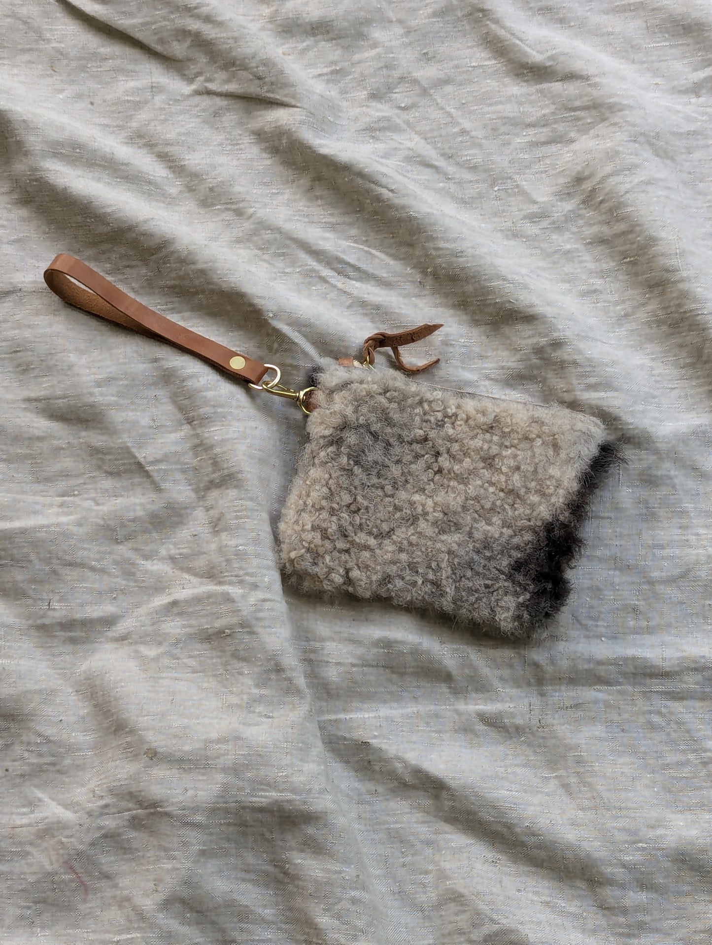 Sheepskin sardine bag #4