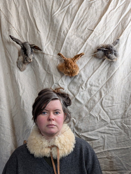 Small undyed collars