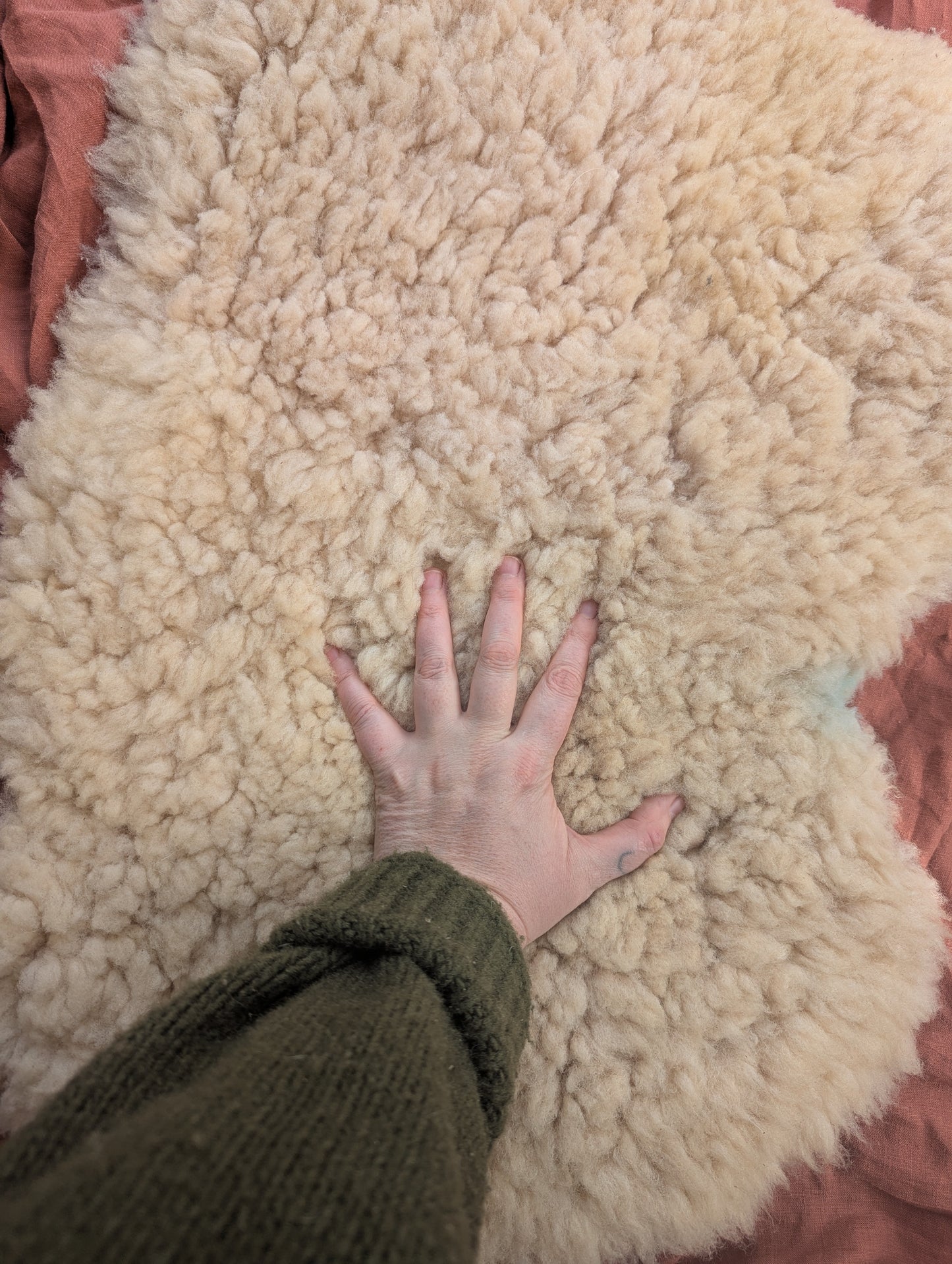 Sheepskin #2 - 15" x 29"