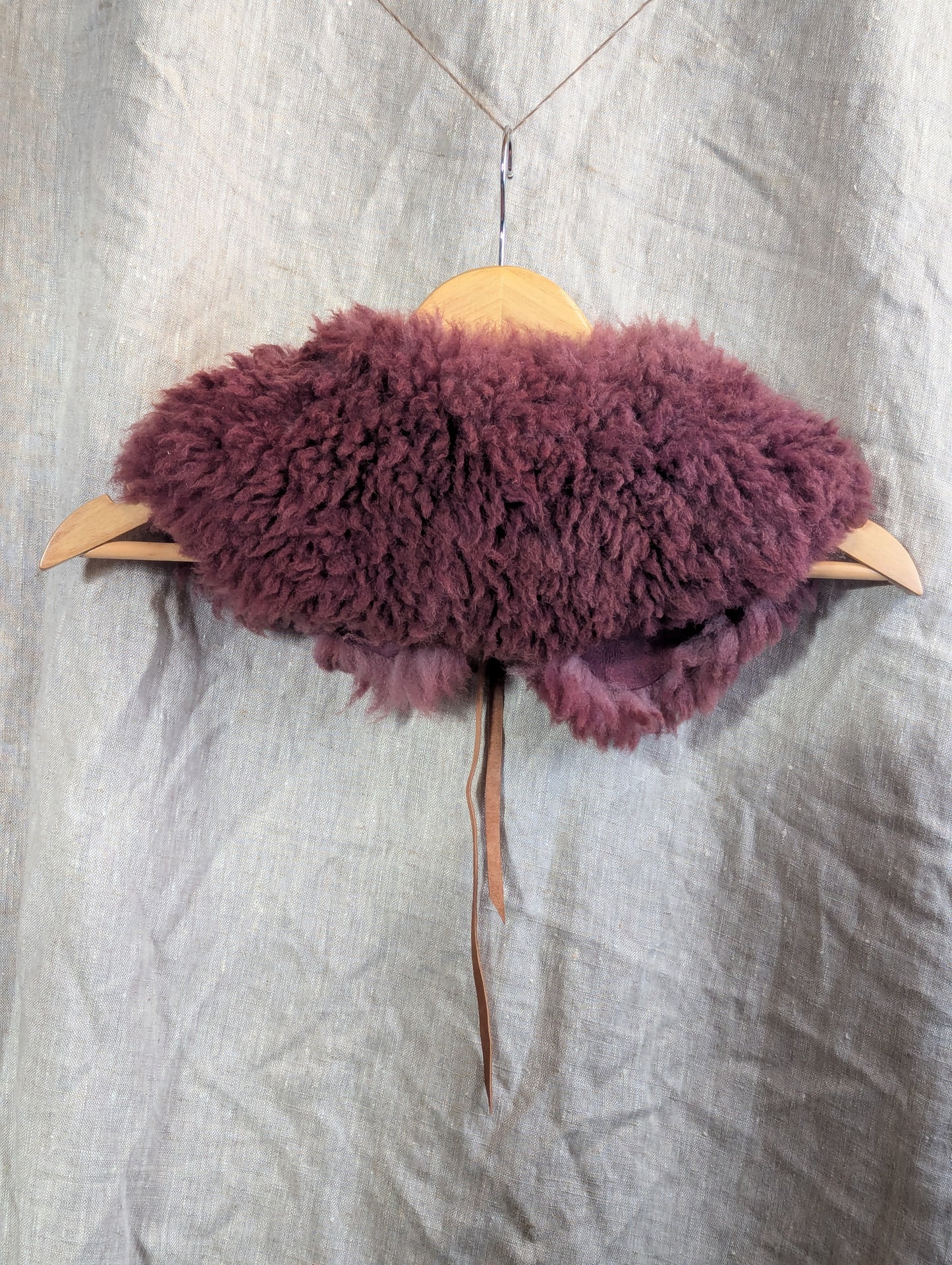 Large Madder dyed collar #3