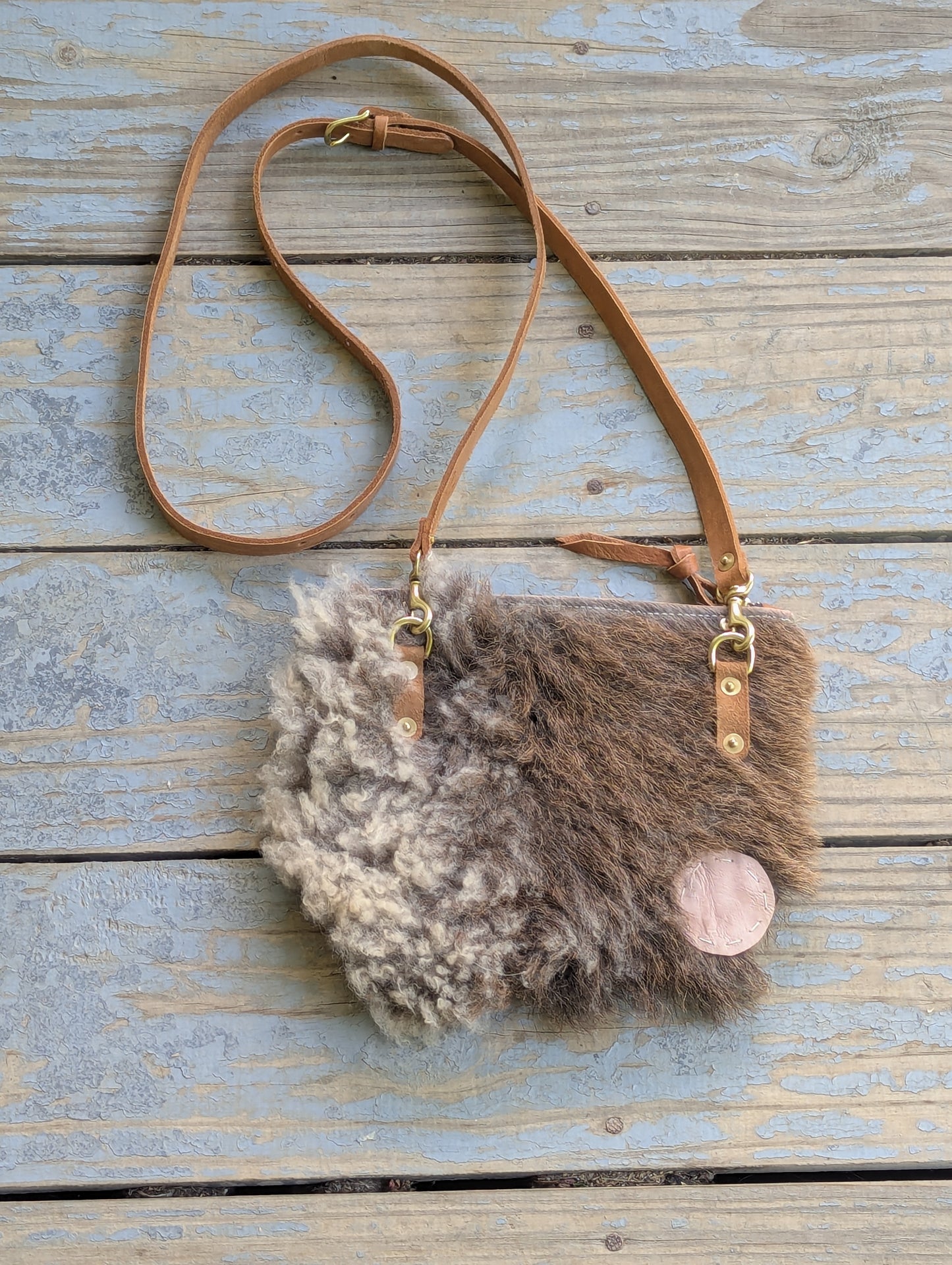 Sheepskin Satchel #9