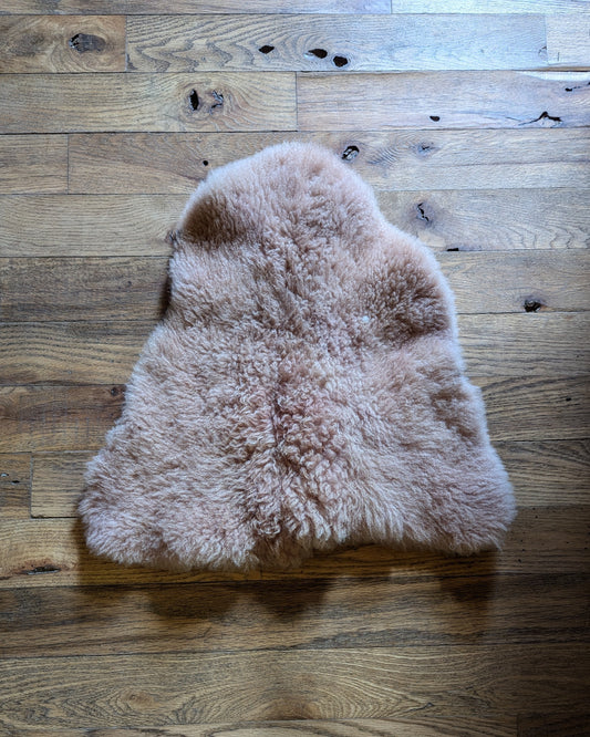 Sheepskin #5 - 15" x 18" madder