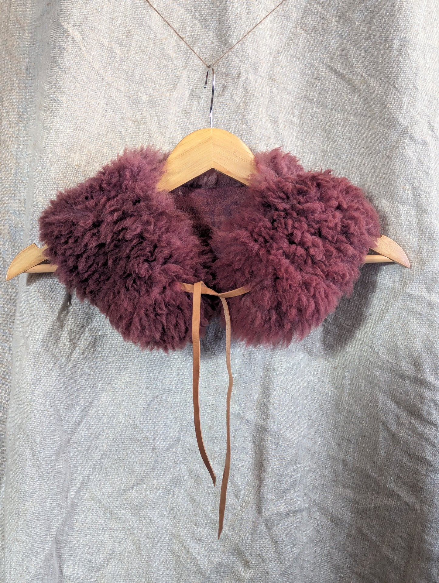Large Madder dyed collar #3