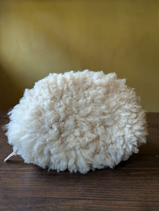 Sheepskin Zipper Pouch #3