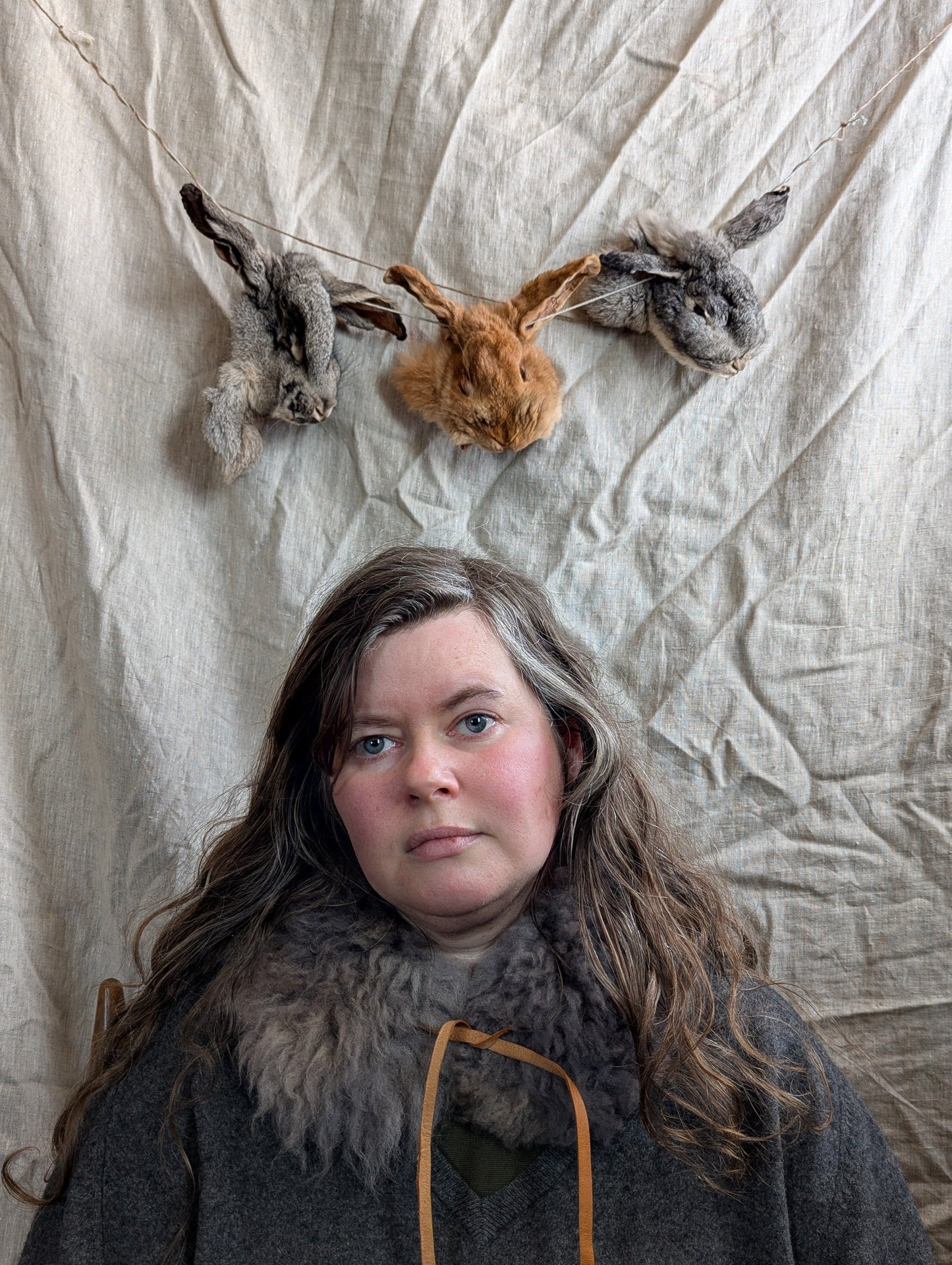 Large dyed collar #1