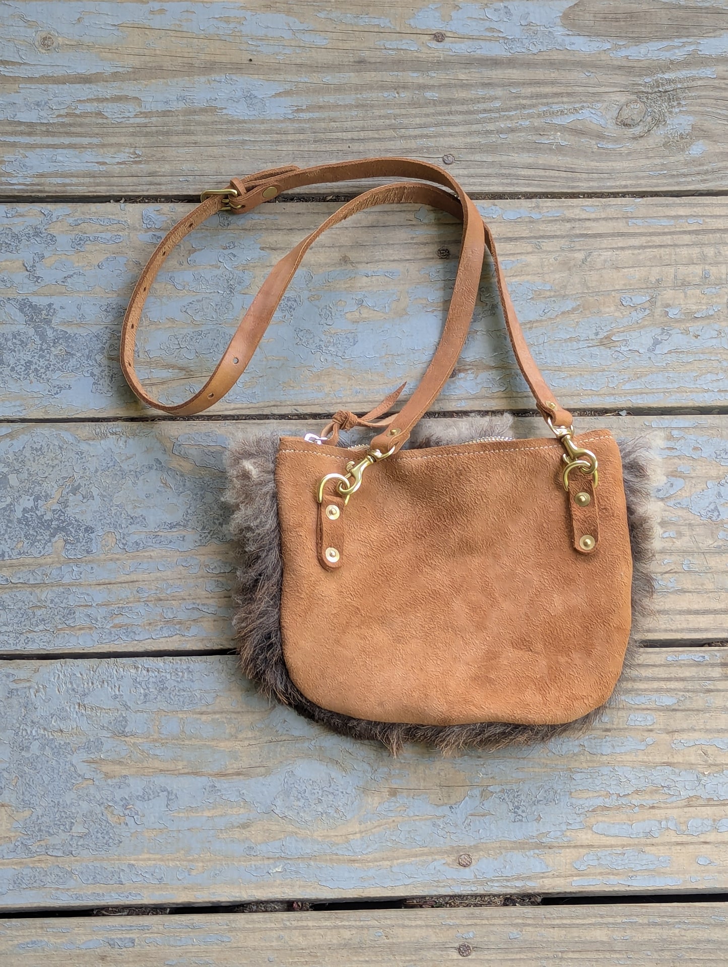 Sheepskin Satchel #7