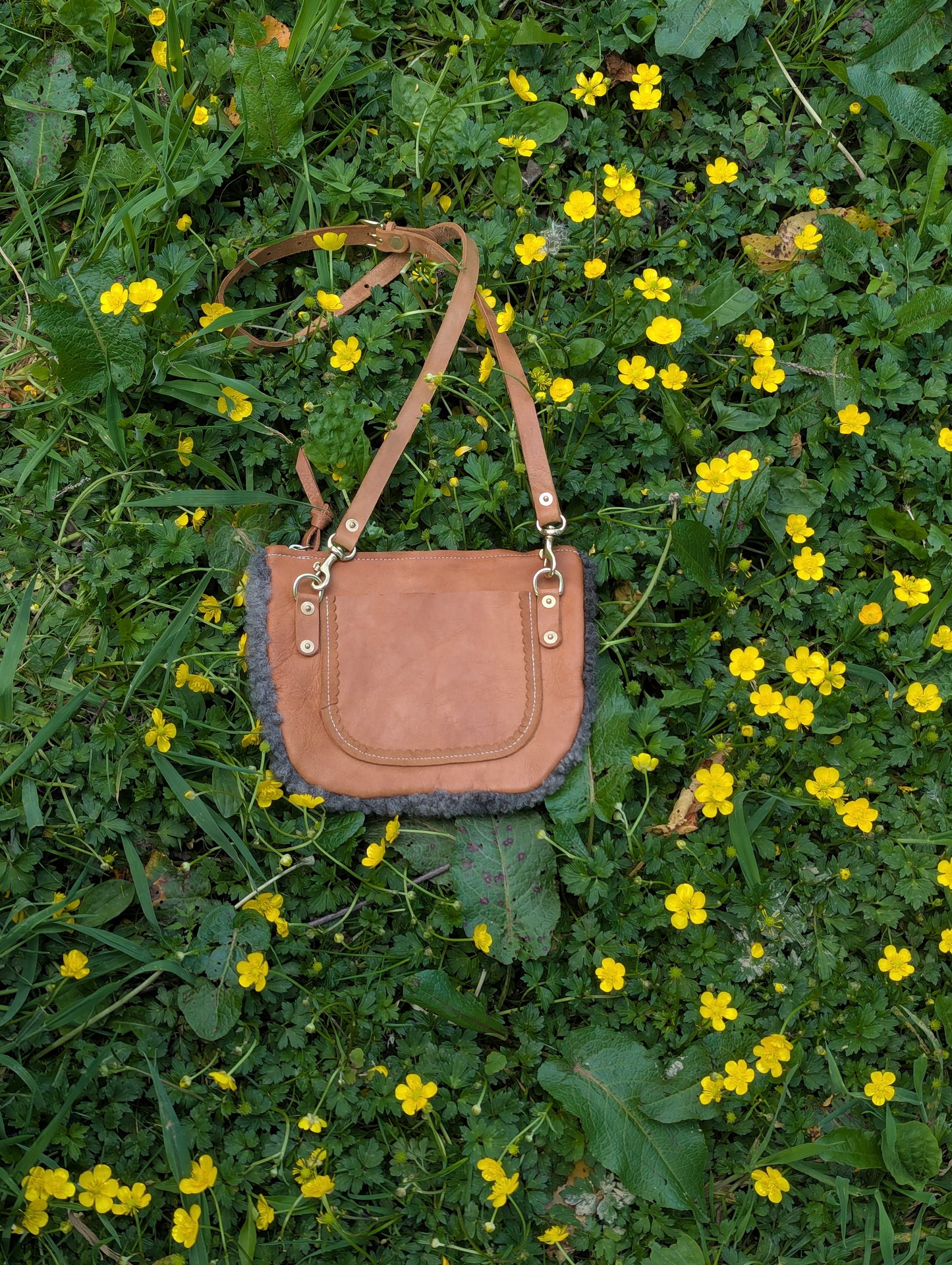 Sheepskin Satchel #8