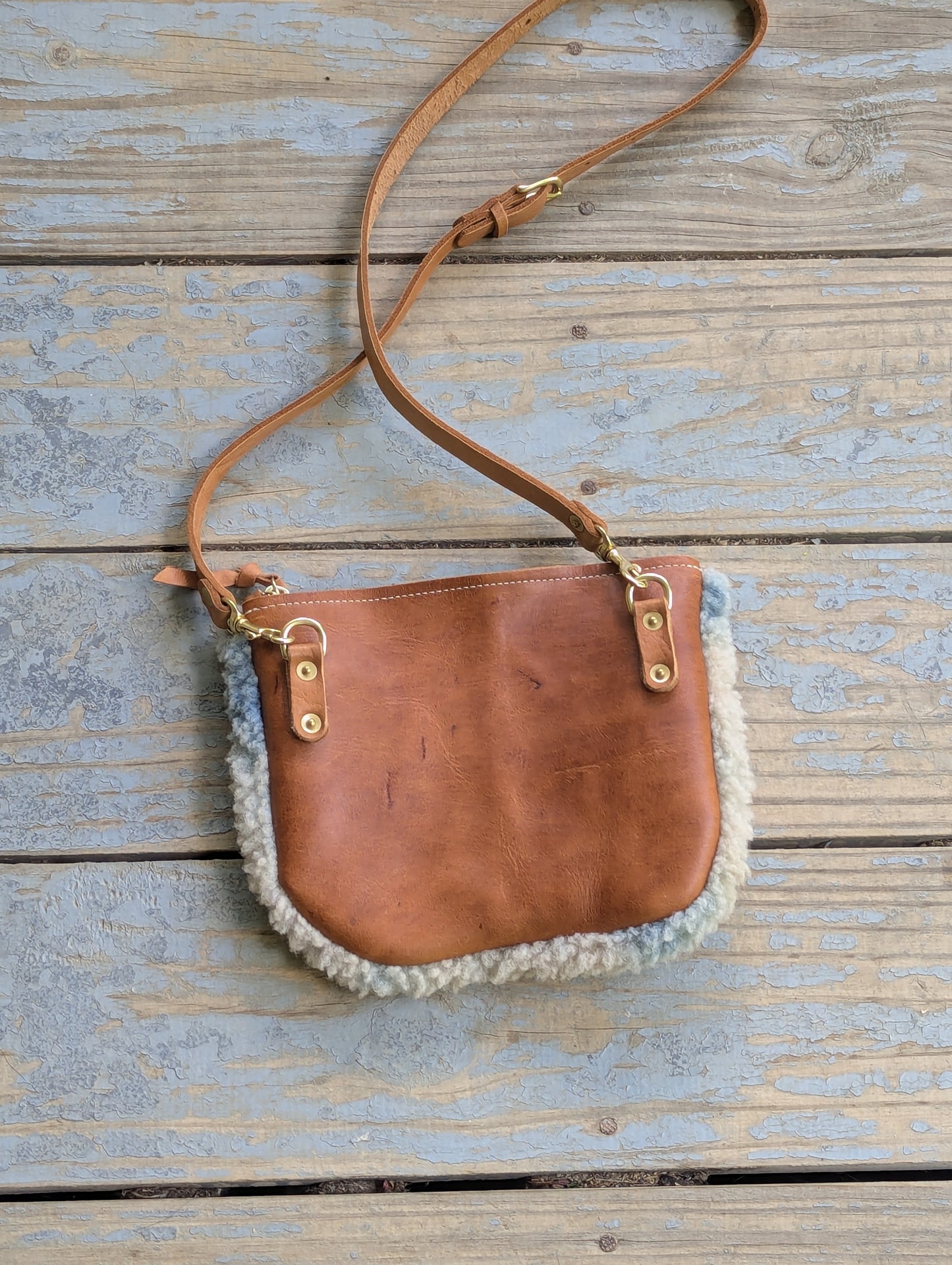 Sheepskin Satchel #6